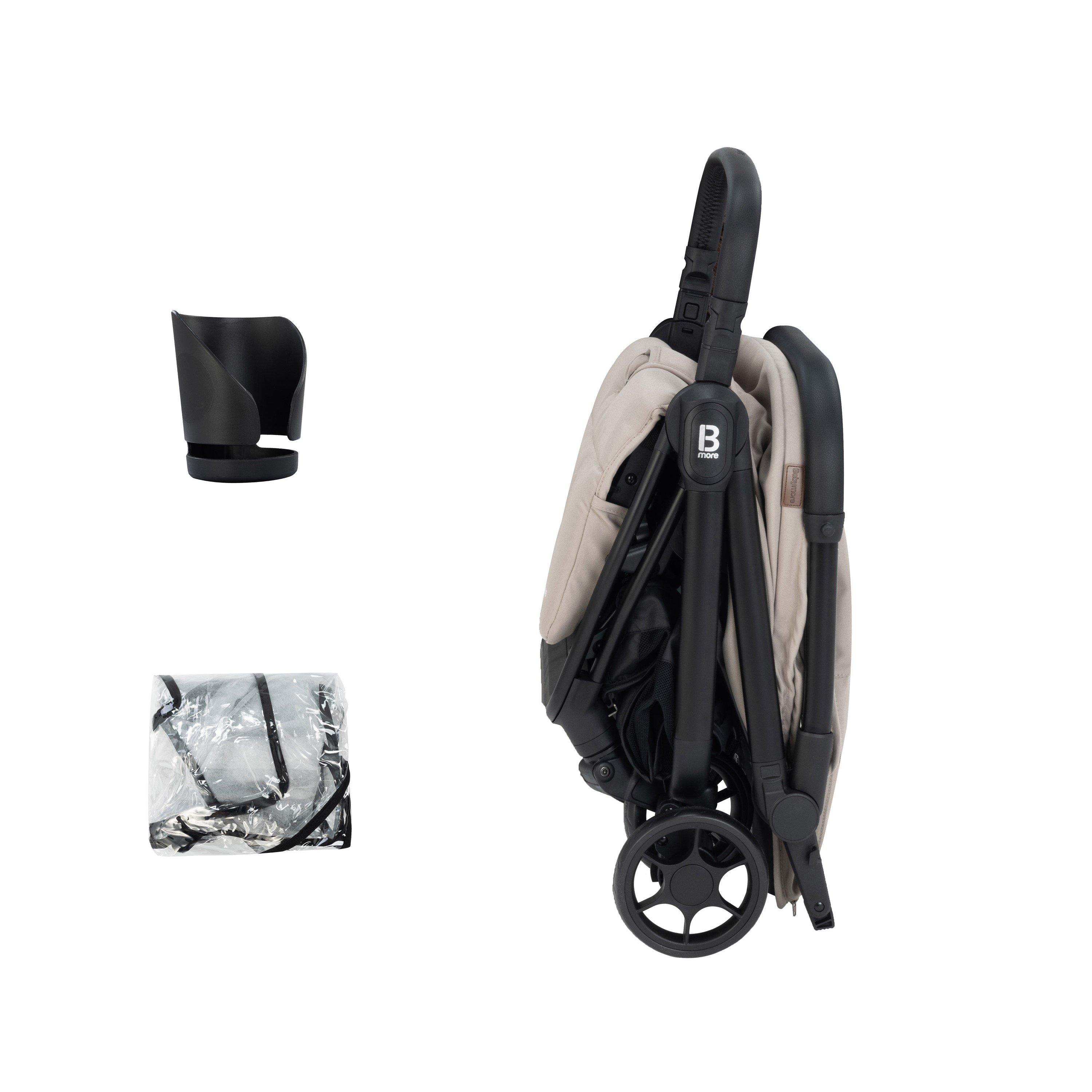 Latte - Babymore - Yara Compact Stroller - Latte - 8