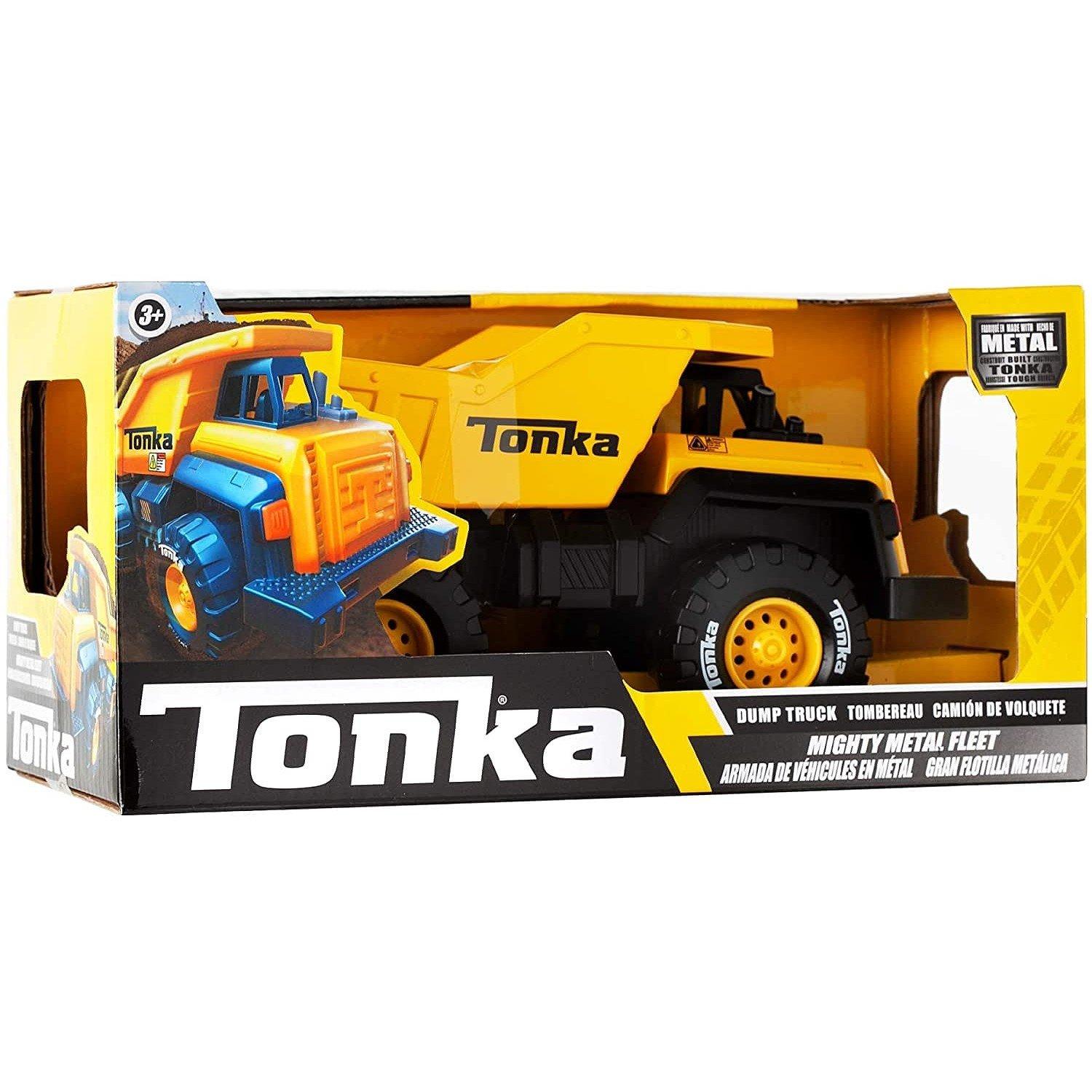 Tonka GAME Tonka Mighty Metal Fleet Dump Truck Spielzeugautos Sports Direct