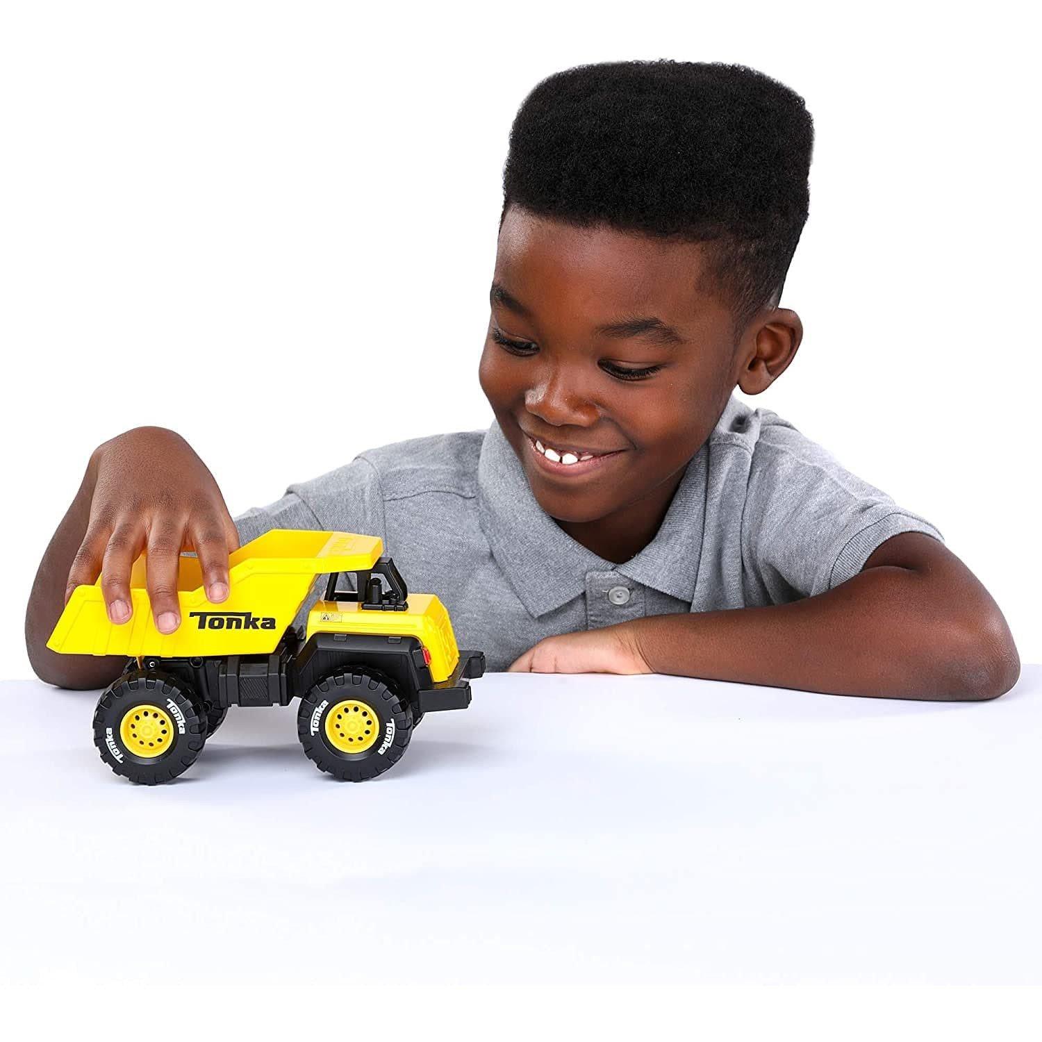 Multi Format An - Tonka - Mighty Metal Fleet - Dump Truck - 3