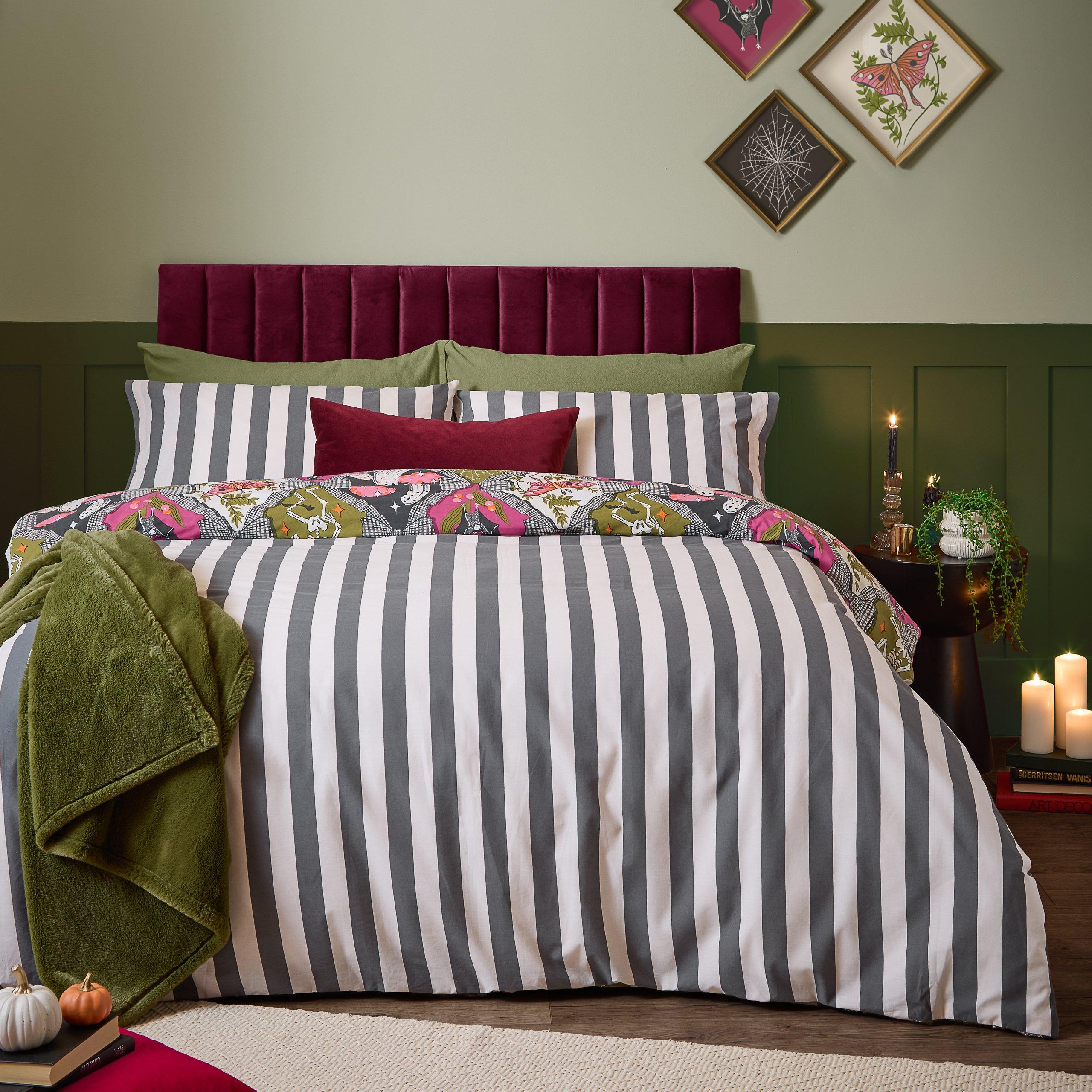 Multi - Furn - Hallowquin Spooky Reversible Duvet Sets - 2