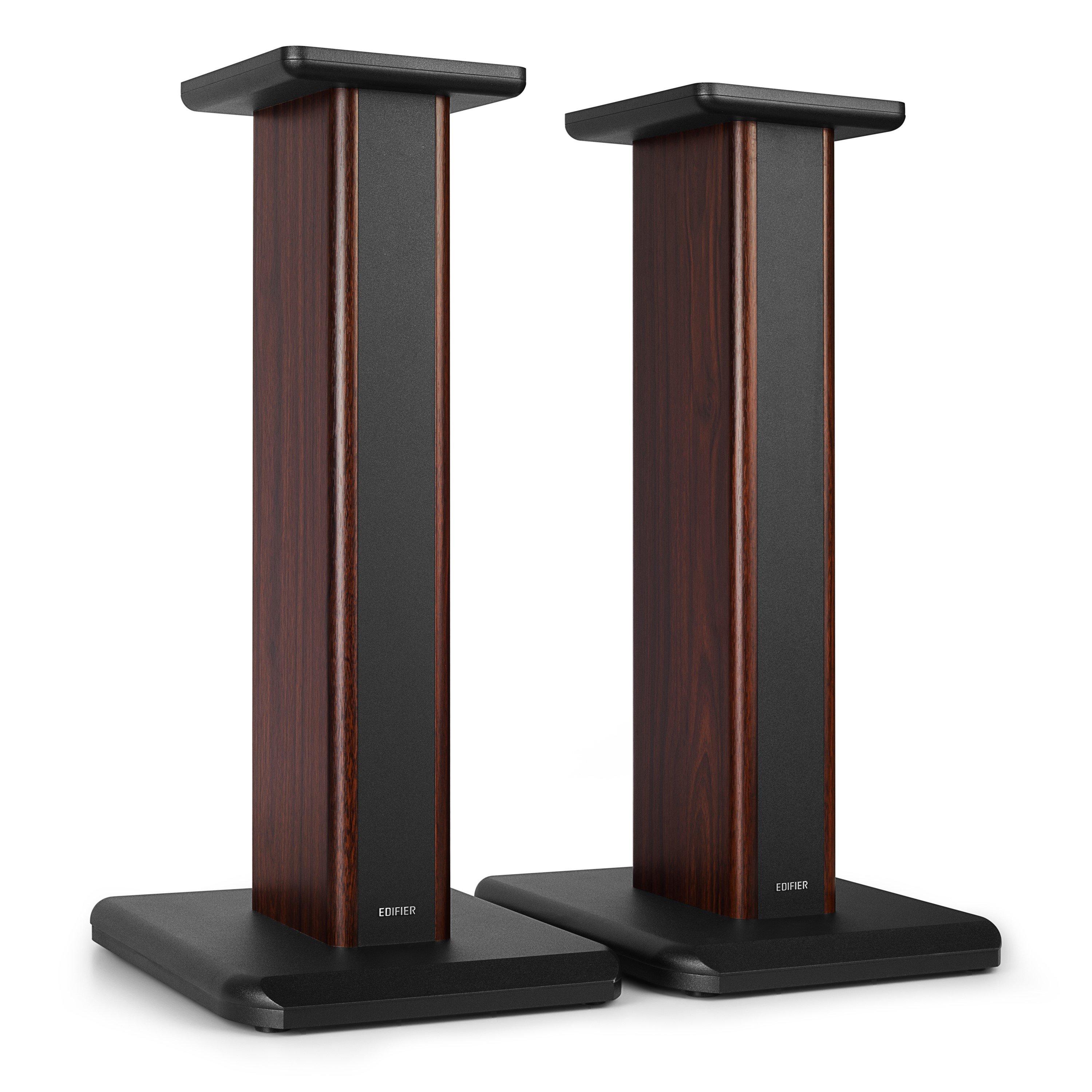 Black / Brown - Edifier - Edifier SS03 Speaker Stands Pair ONLY For S3000PRO - 1