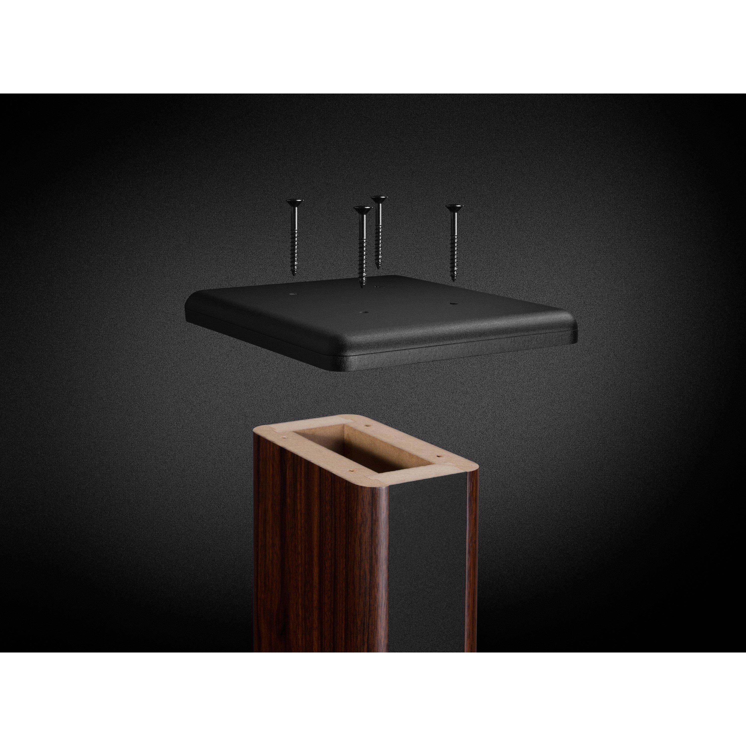 Black / Brown - Edifier - Edifier SS03 Speaker Stands Pair ONLY For S3000PRO - 6