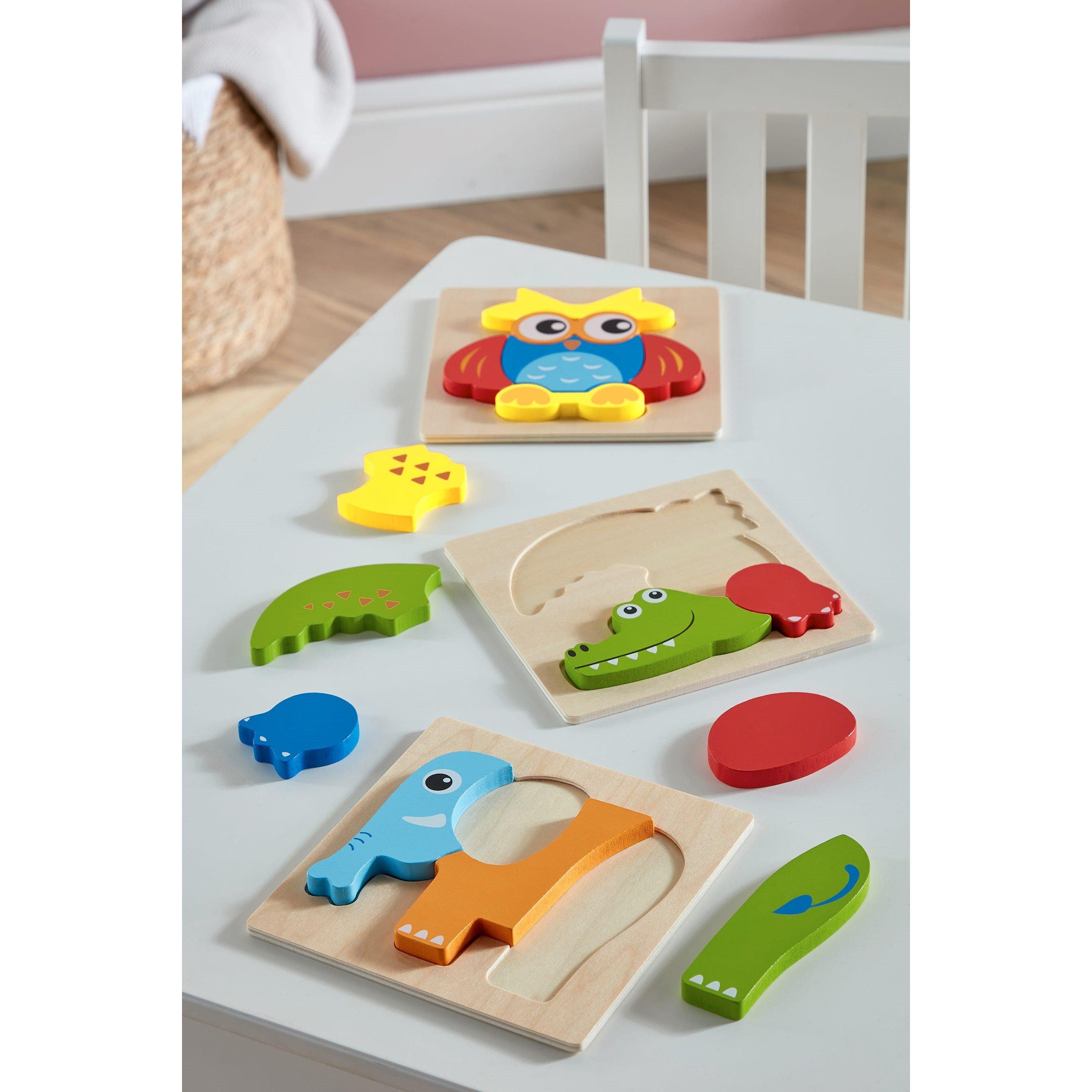 Varer - Toylife - TOY 3PC ANIMAL PUZZ - 2