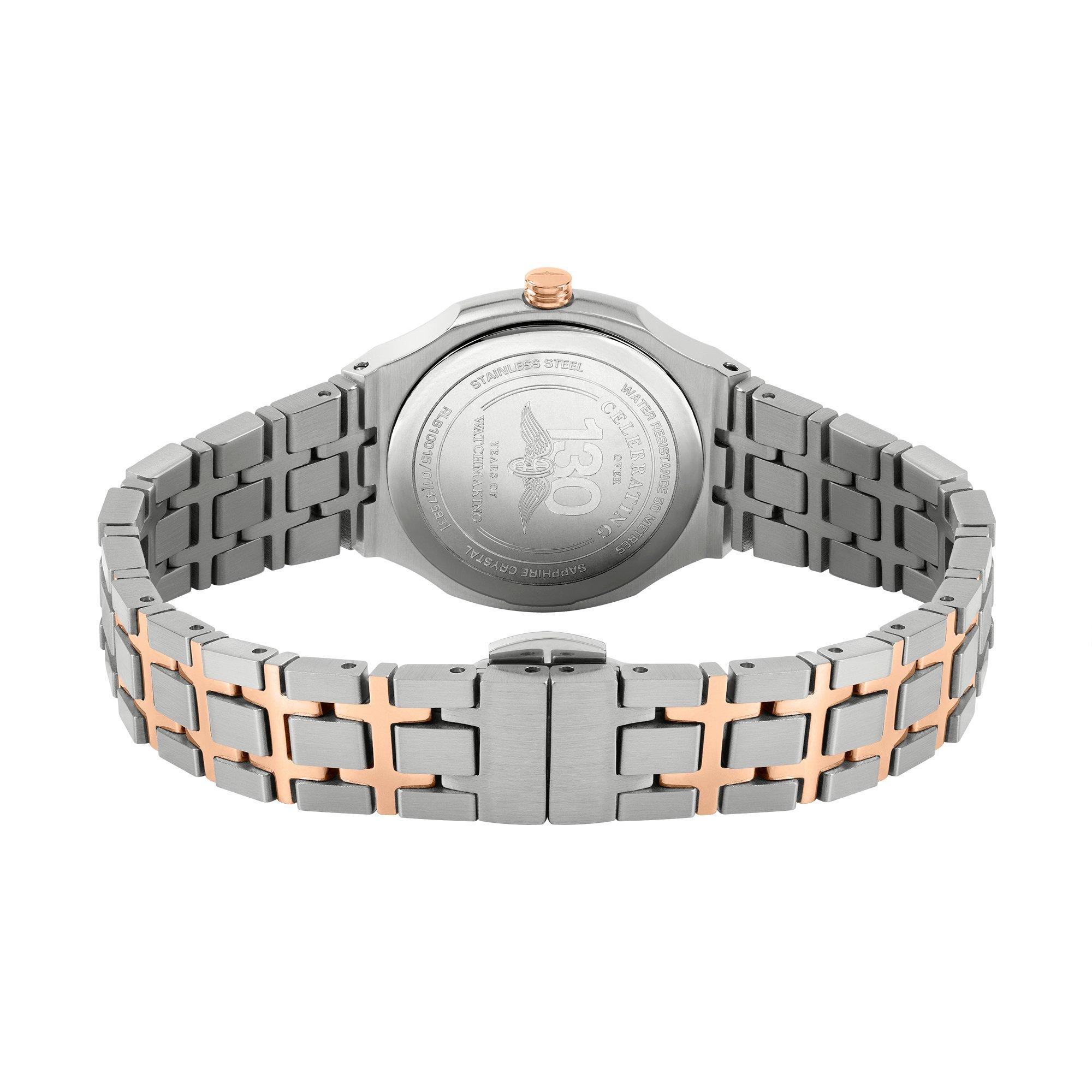 Silver - Rotary - Rotary Ladies Brilliance Two Tone SS Bracelet Watc - 4