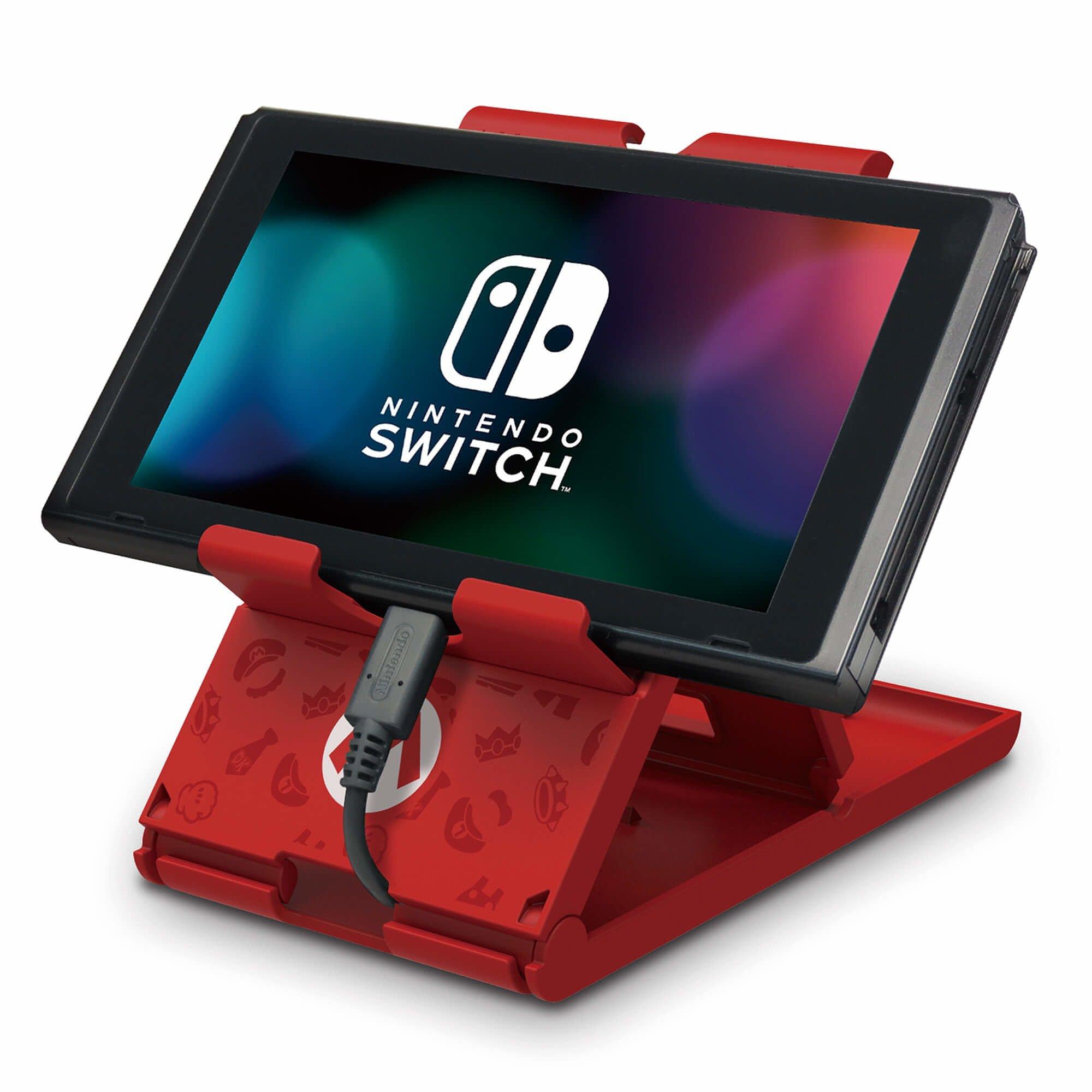 Mario Rood - HORI - Switch Compact PlayStand - Mario Edition - 2