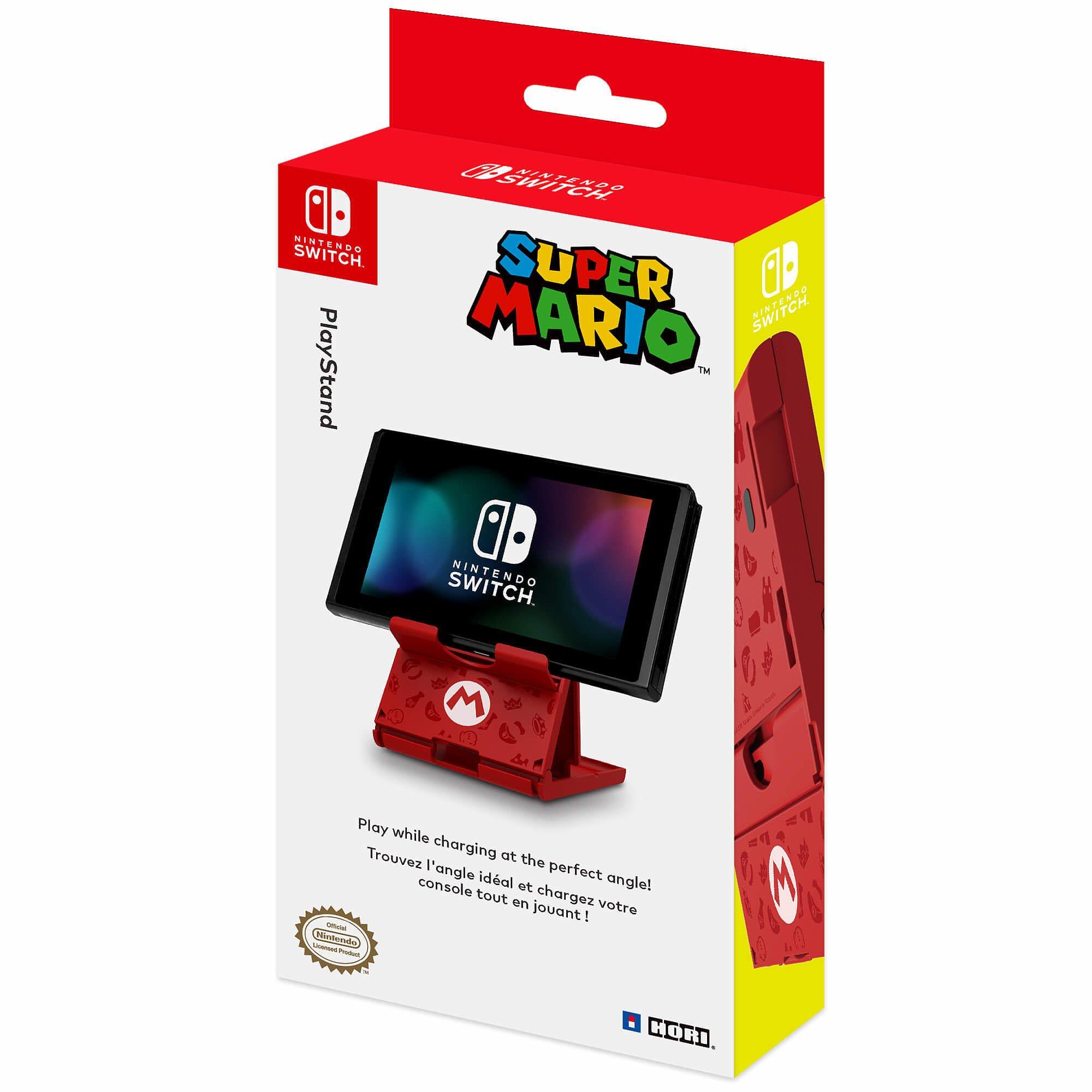 Mario Rood - HORI - Switch Compact PlayStand - Mario Edition - 5