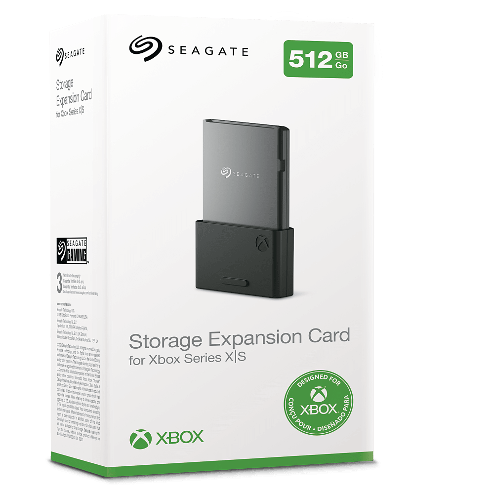 Xbox 4 - Seagate - Expansion Card for Xbox Series X|S - 500GB - 5