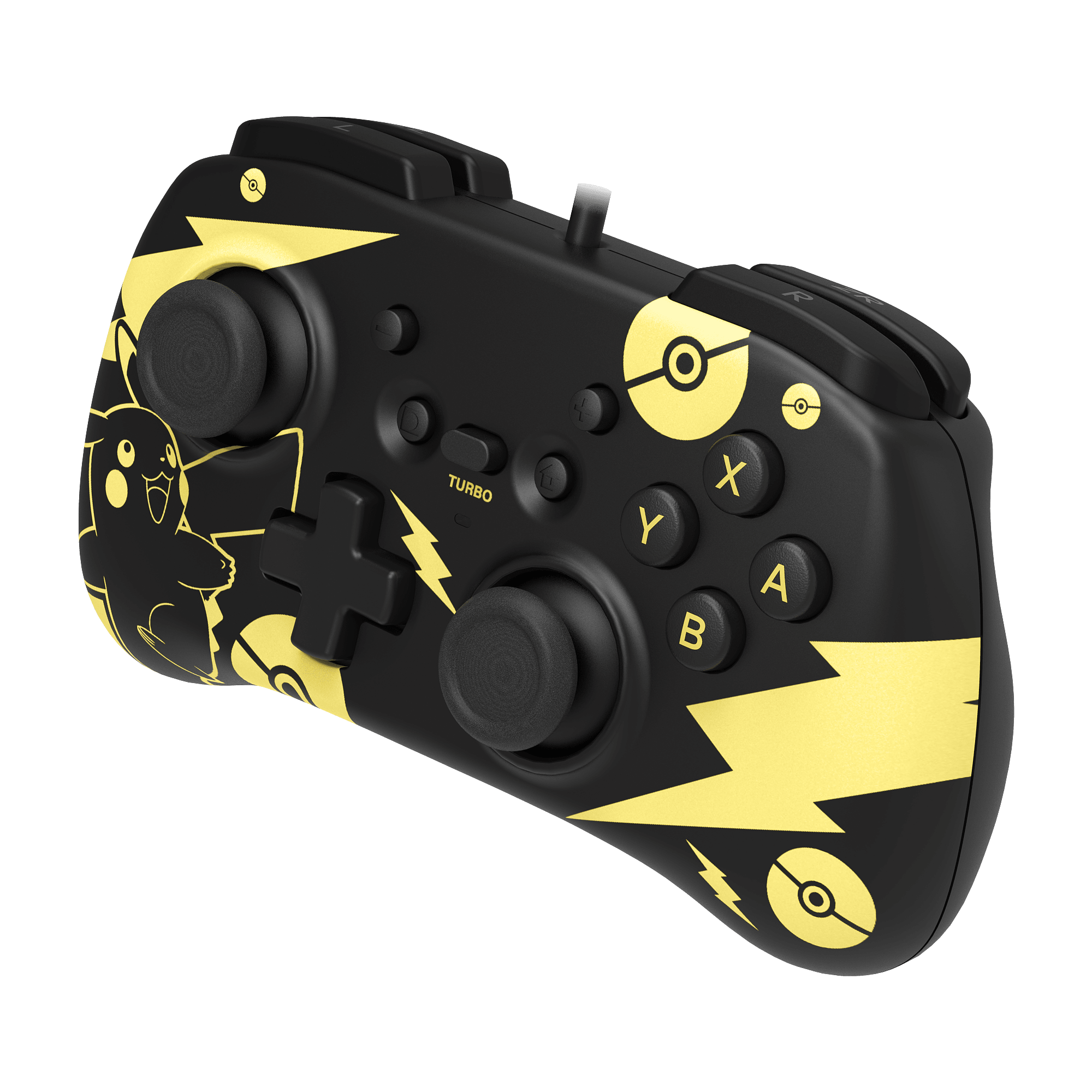 Pokemon - HORI - Nintendo Switch PAD Mini -Pikachu Black & Gold - 4