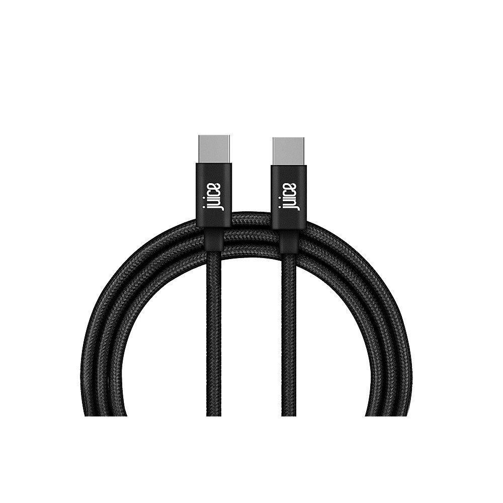 Electronics - JUICE - USB C – USB C Charge & Sync Cable 1M - Black - 2