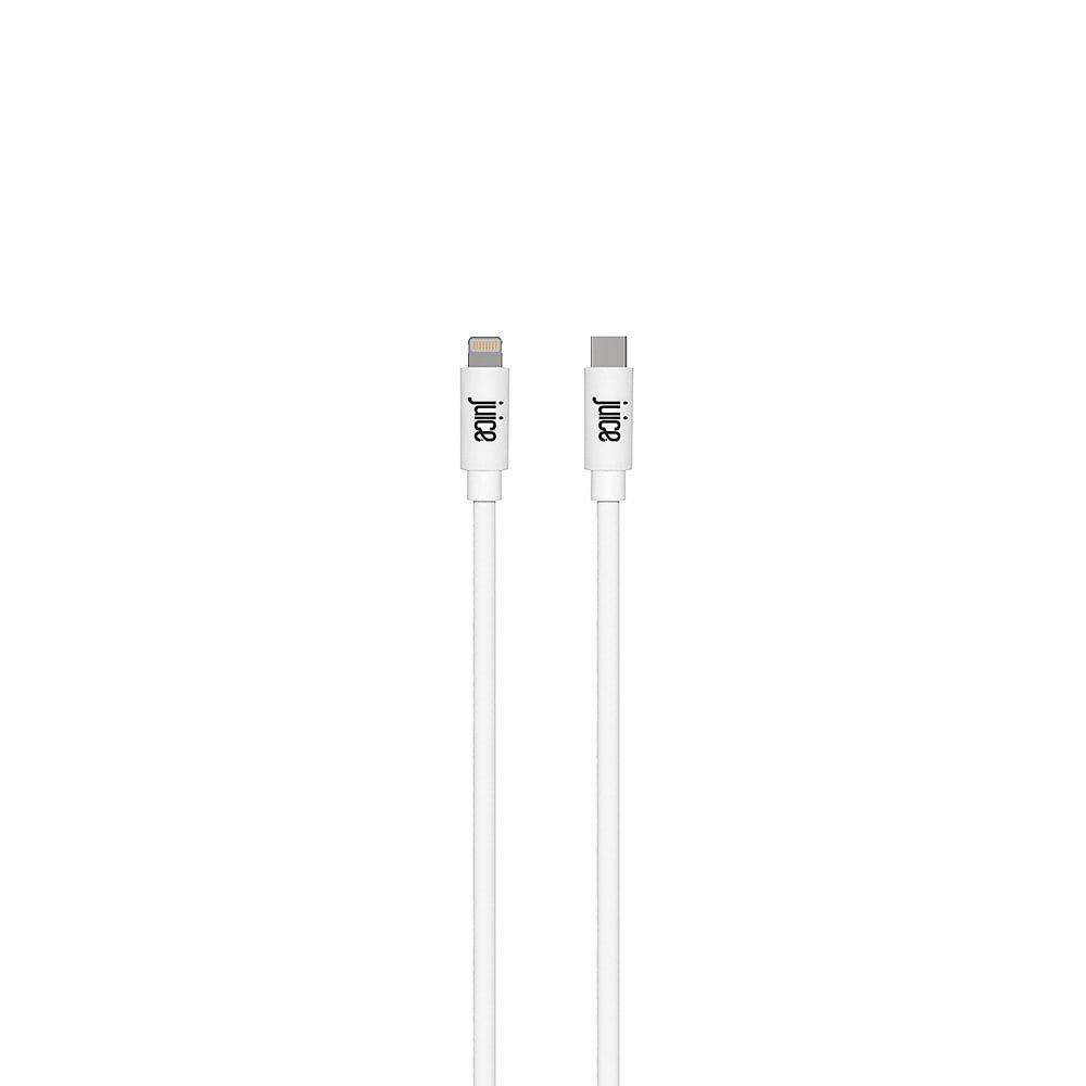 Elektronik - JUICE - USB C Lightning Charge&Sync Cable 2M White - 2