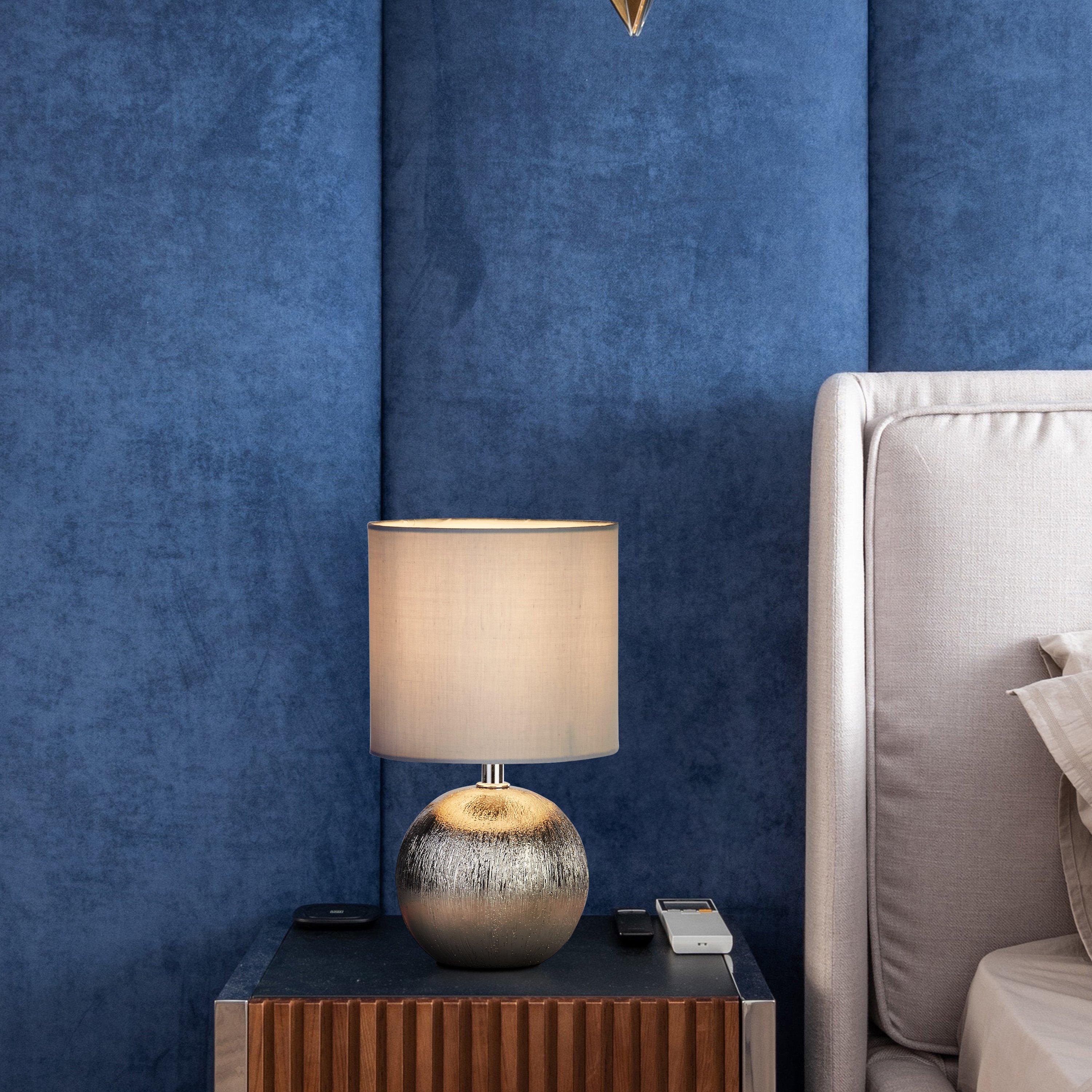 Chrome - Lighting Collection - Silver Ball Lamp - 1