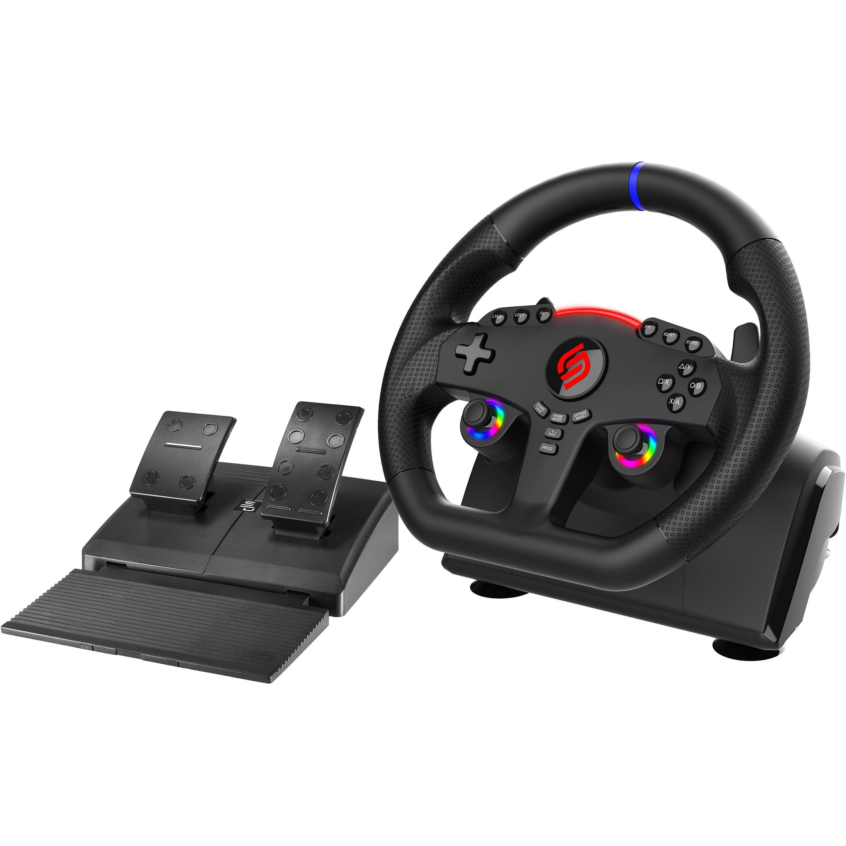 Black - Subsonic - Subsonic Superdrive 270 GT5 Gaming Steering Wheel - 1