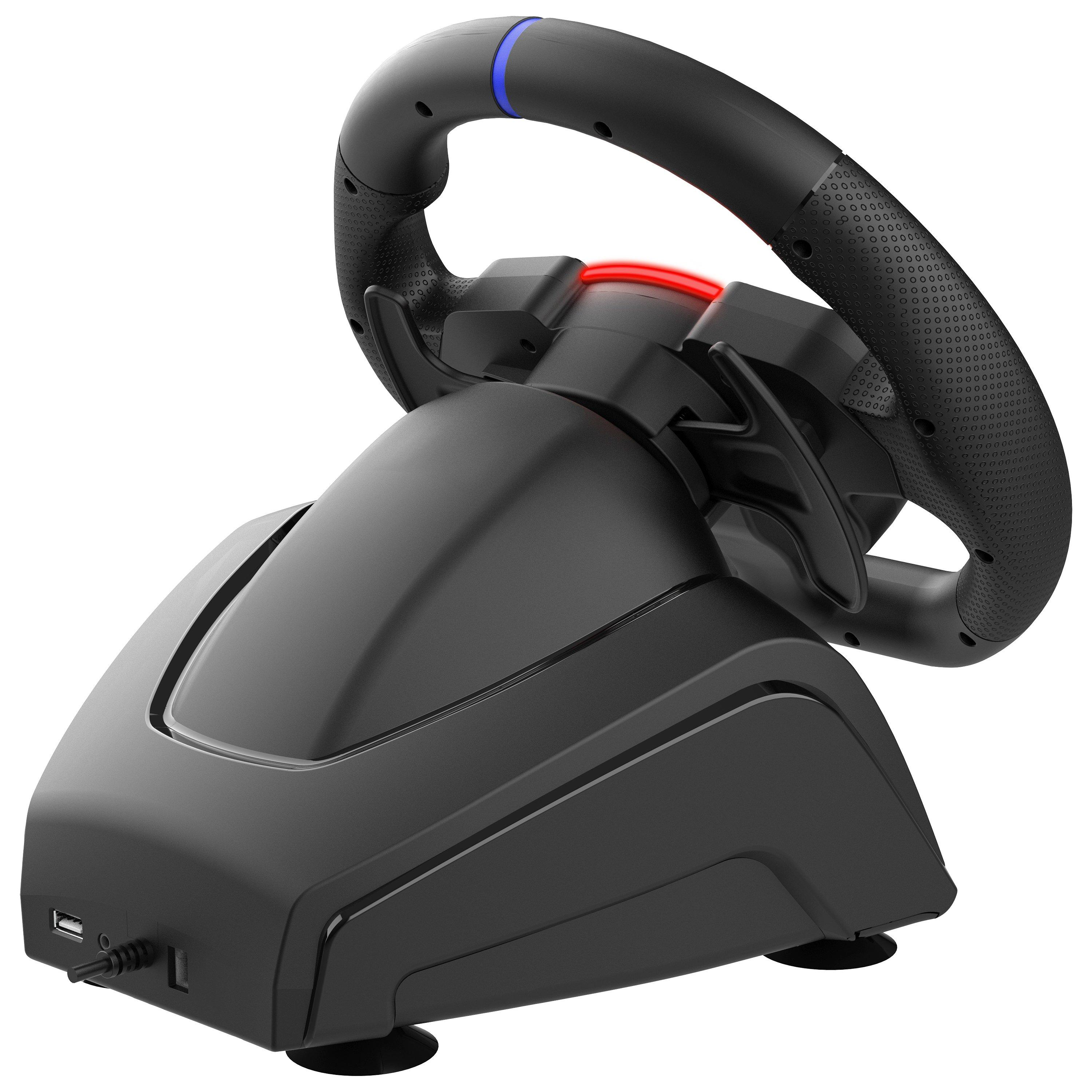 Black - Subsonic - Subsonic Superdrive 270 GT5 Gaming Steering Wheel - 4