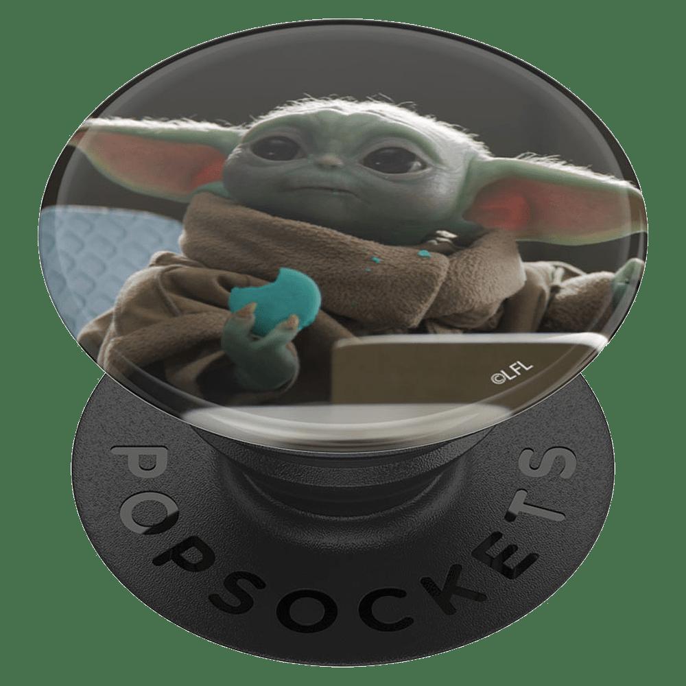 Claire's Yoda Pop Socket Enamel Grogu Pod — Adhesive PopGrip
