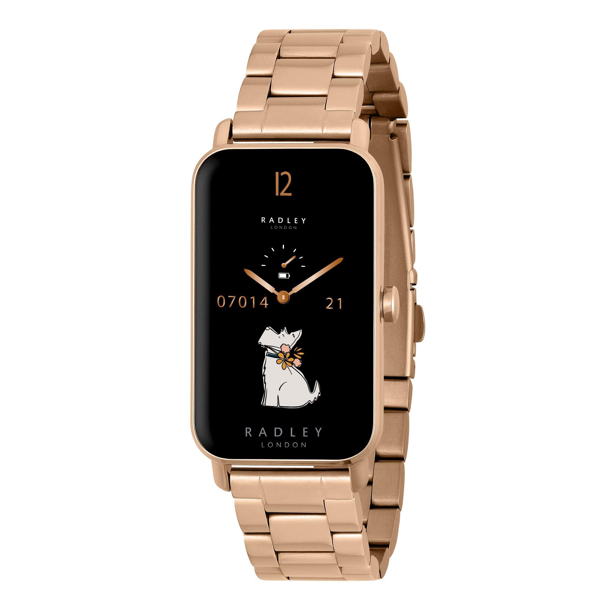 Gold - Radley - Radley Series 21 Rose Gold Smart Watch - 1