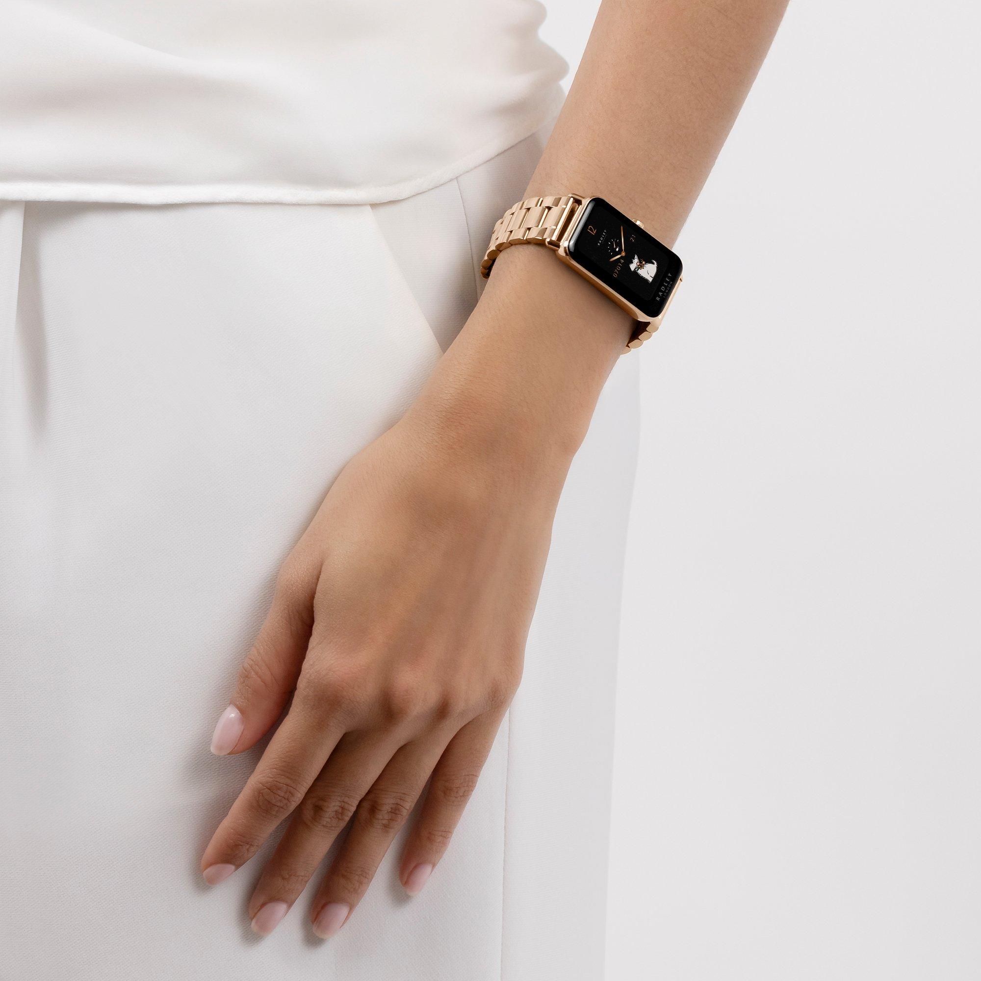 Gold - Radley - Radley Series 21 Rose Gold Smart Watch - 2