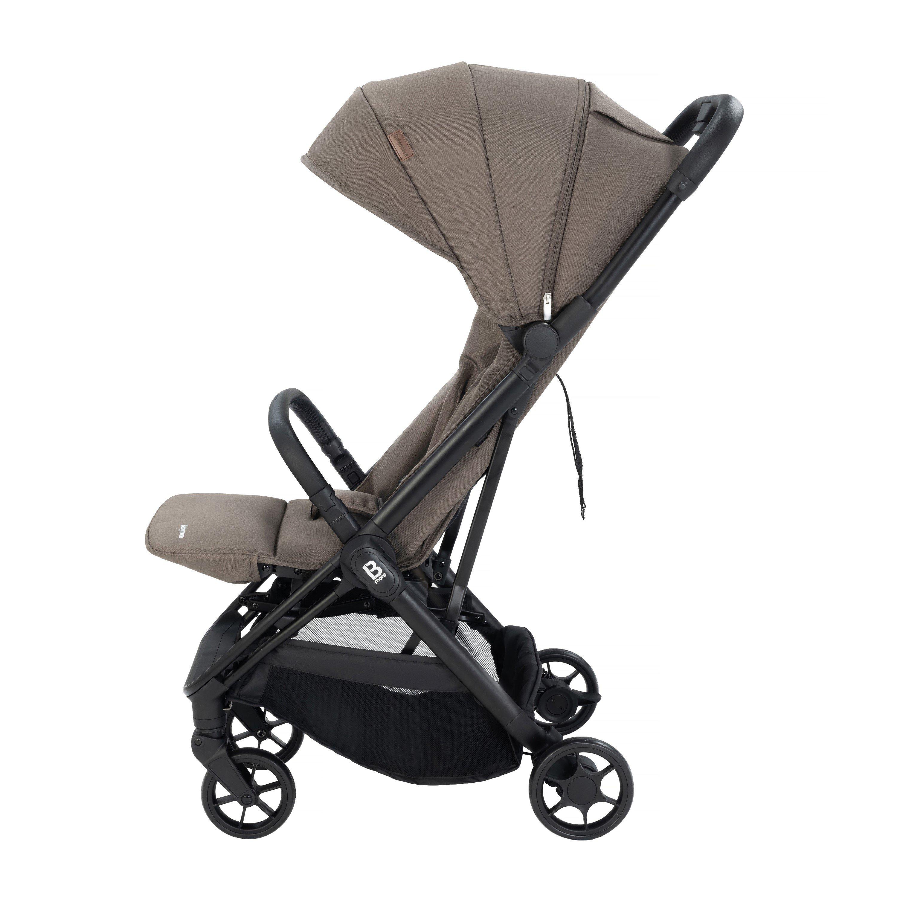Chocolate - Babymore - Yara Compact Stroller - Chocolate - 5