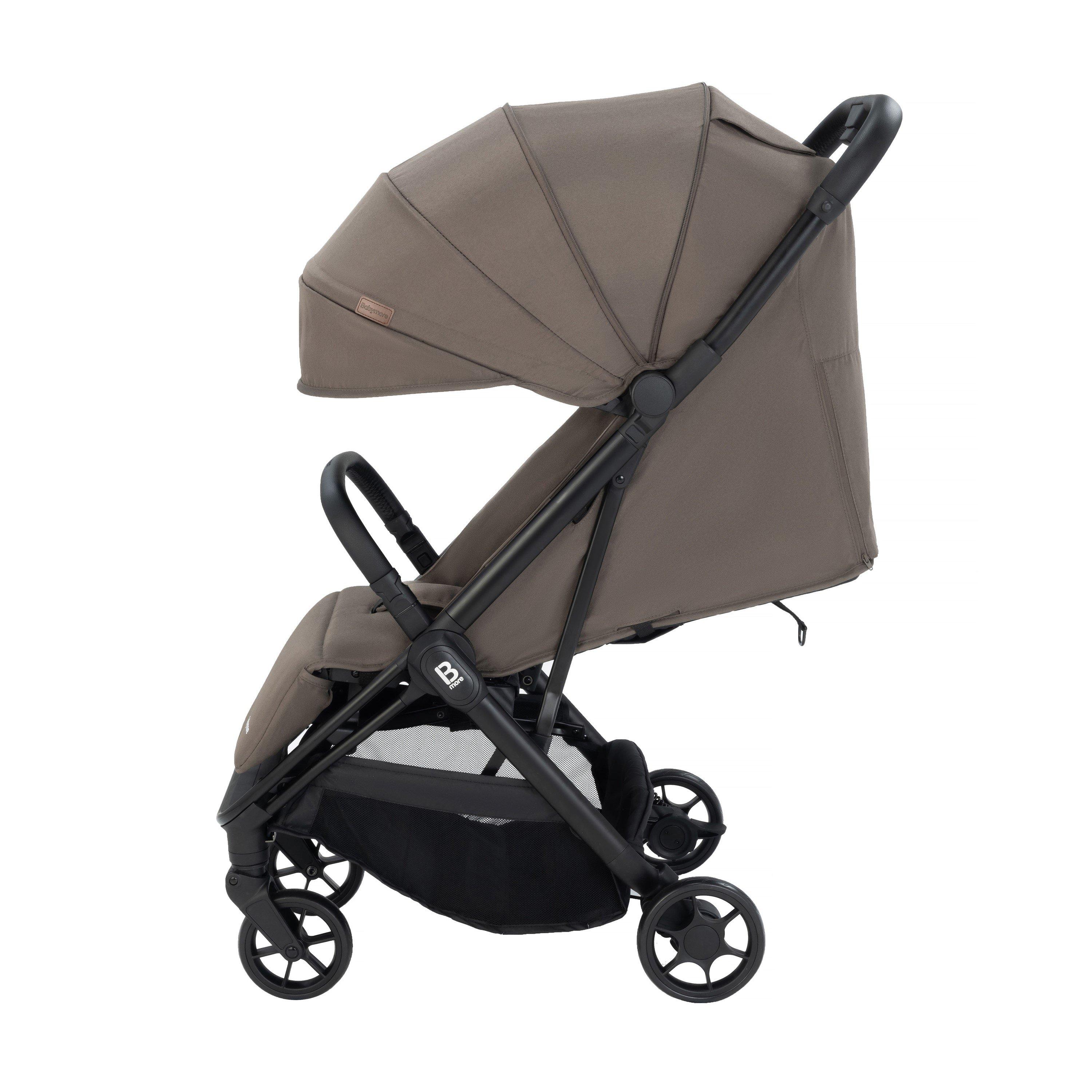 Chocolate - Babymore - Yara Compact Stroller - Chocolate - 6