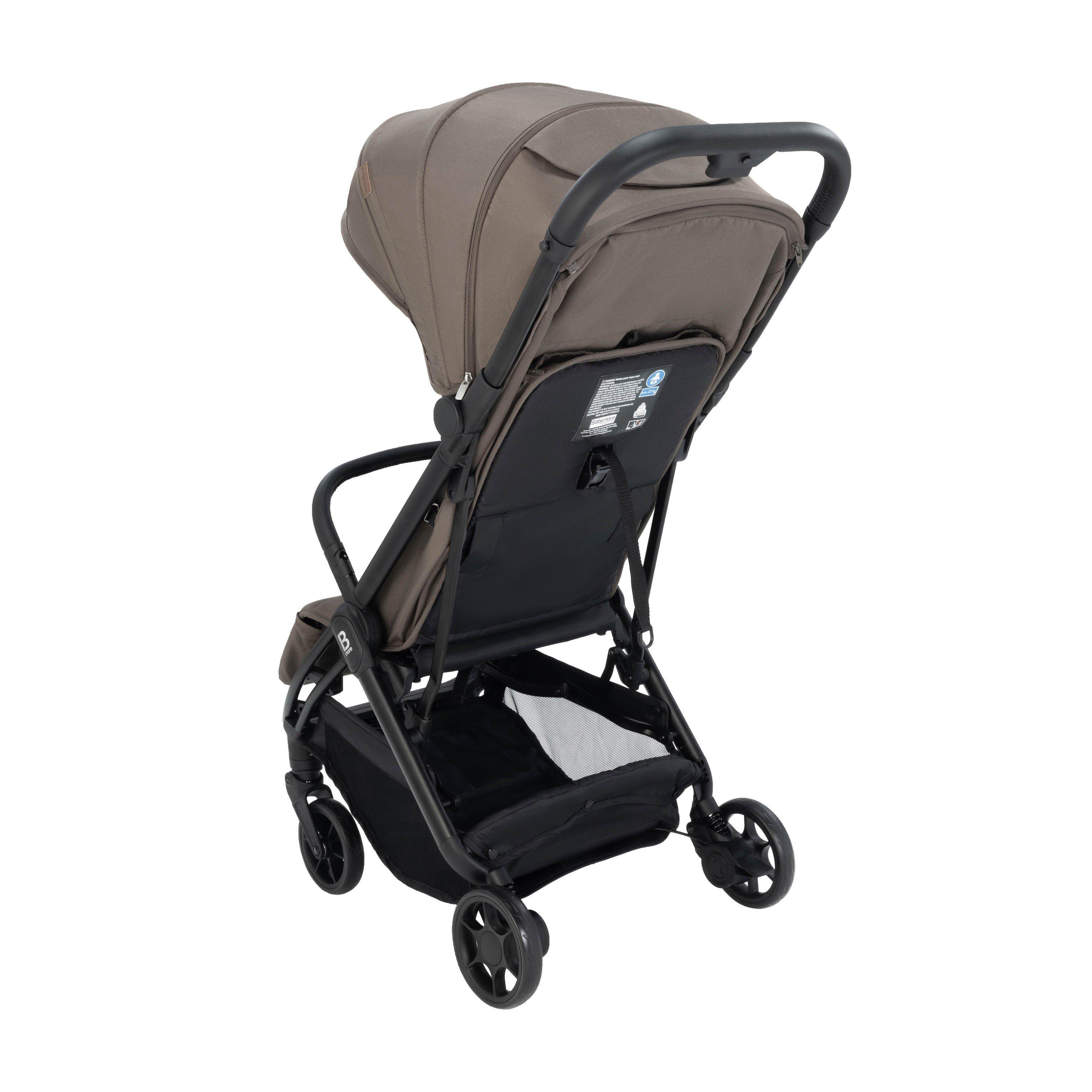 Chocolate - Babymore - Yara Compact Stroller - Chocolate - 9