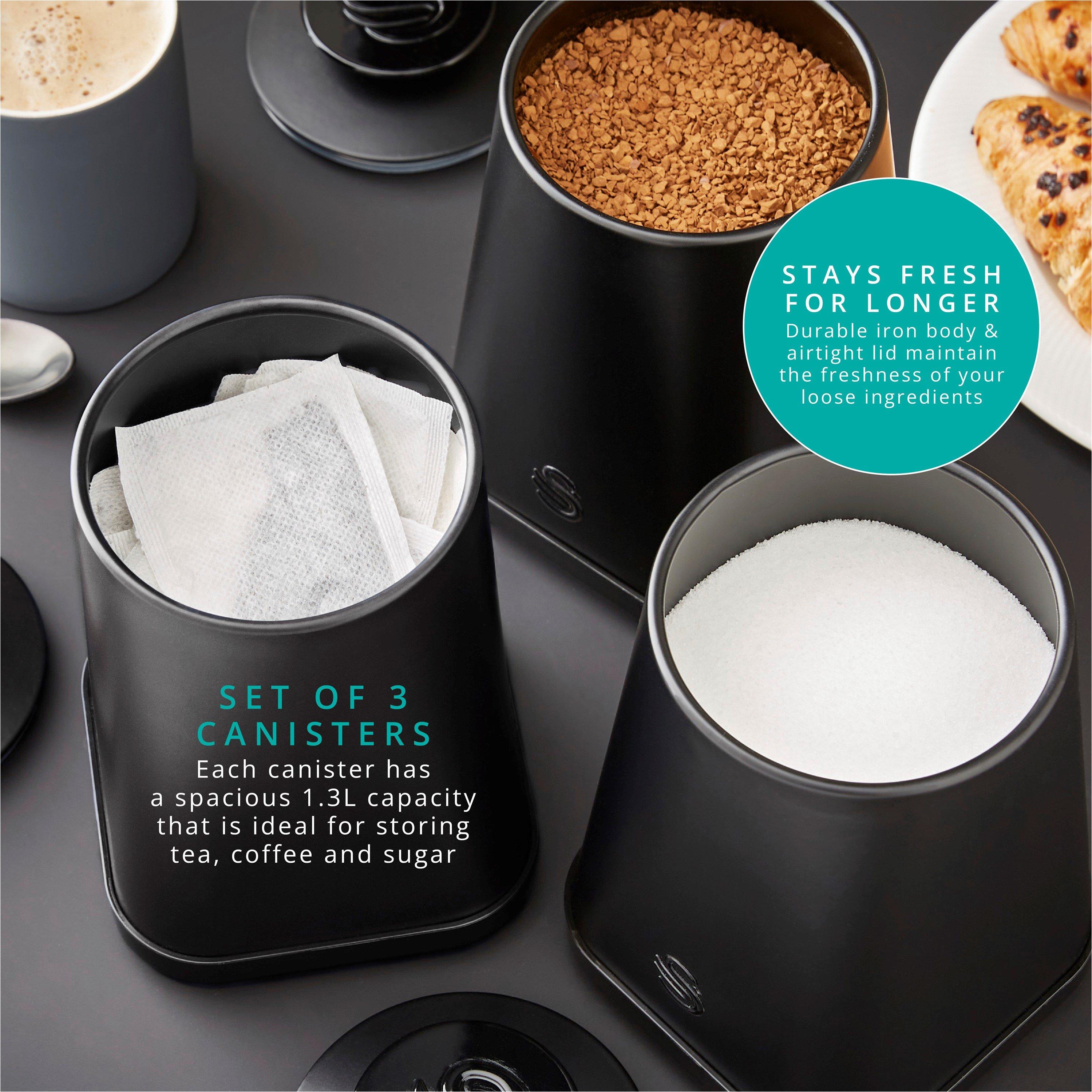 Black - Swan - Stealth Set of 3 Canisters - 5