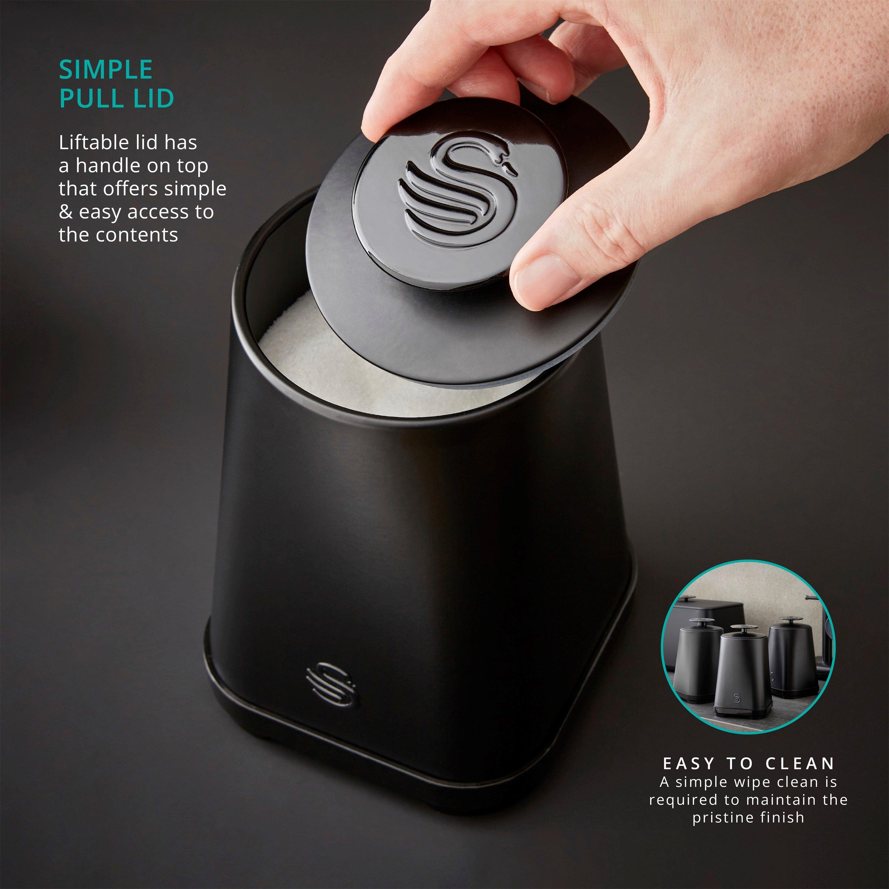 Black - Swan - Stealth Set of 3 Canisters - 6