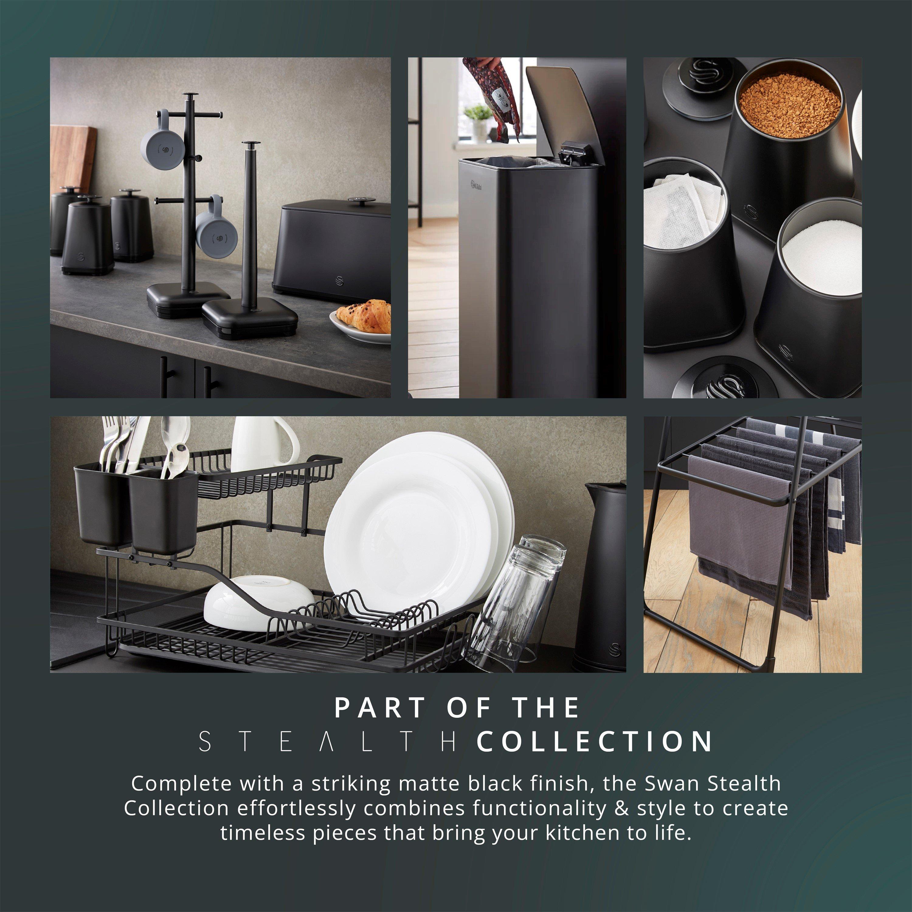 Black - Swan - Stealth Set of 3 Canisters - 9