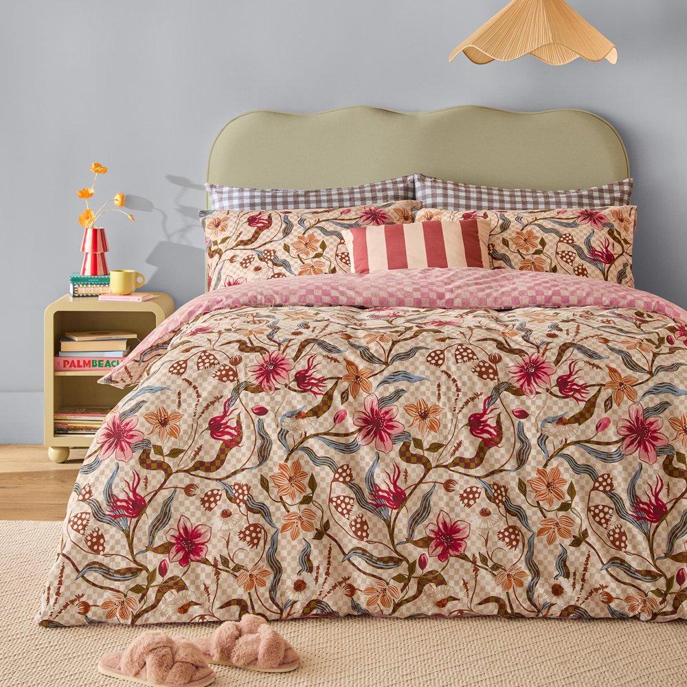 Multi - Furn - Juno Reversible Printed Duvet Sets - 1