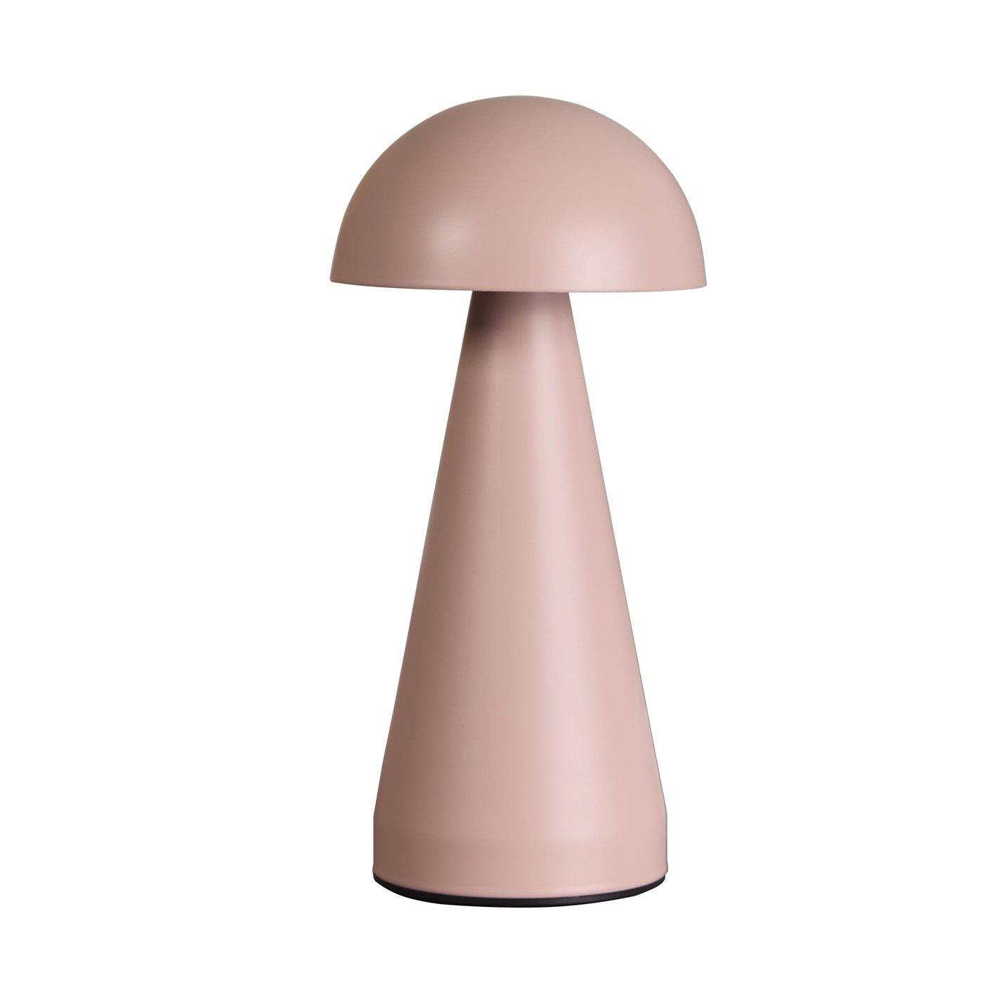 Pink - Lighting Collection - Rechargable Pink Dome Table lamp - 2