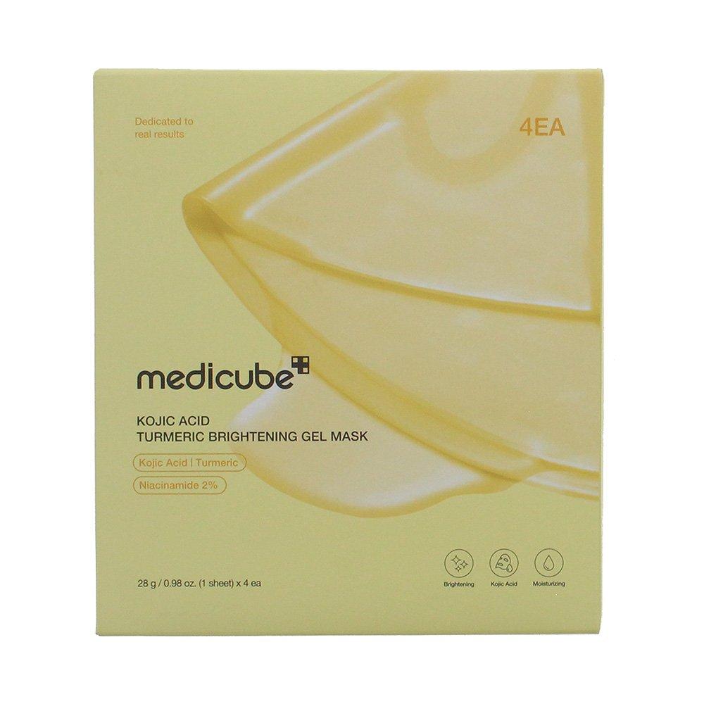 Medicube Kojic Acid Turmeric Brightening Gel Mask(28g*4Pcs) - Image 11