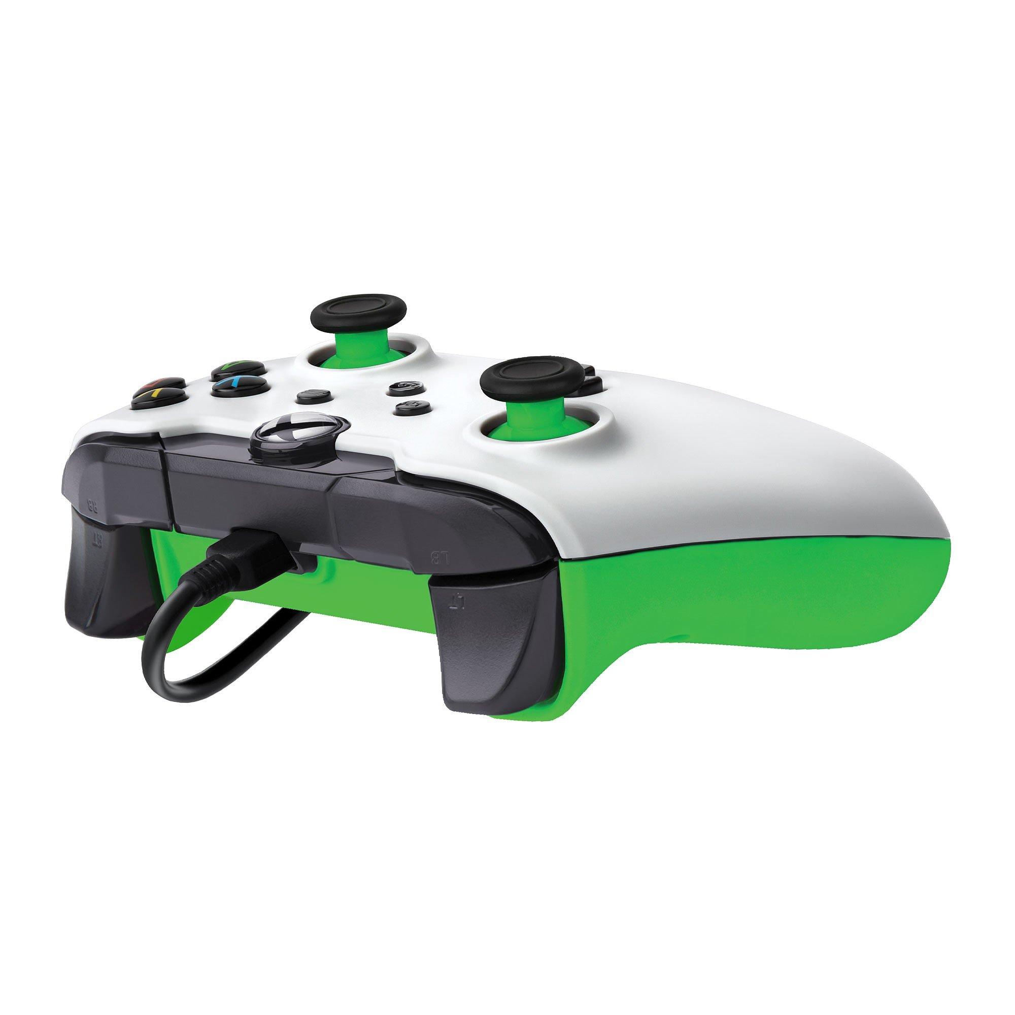 Vert néon - PDP - Wired Controller: Neon White - 5