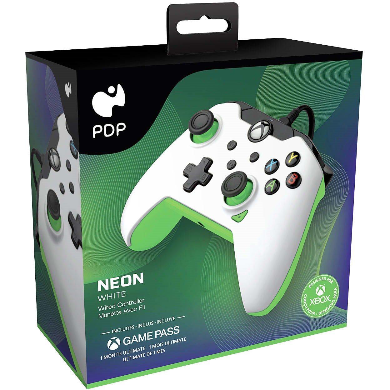 Vert néon - PDP - Wired Controller: Neon White - 6
