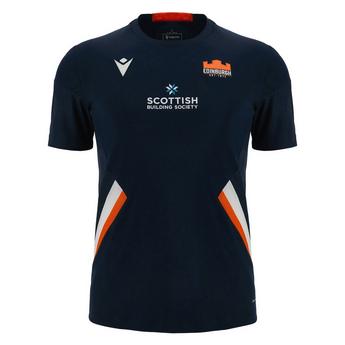 Macron Edinburgh Rugby T-Shirt 2023 2024 Adults