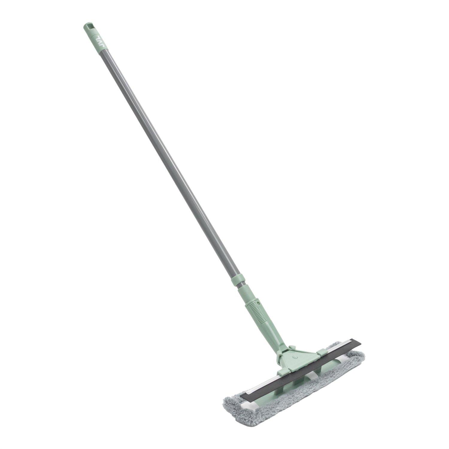 Grey - JVL - JVL Extendable Microfibre Window Cleaner - Grey - 2
