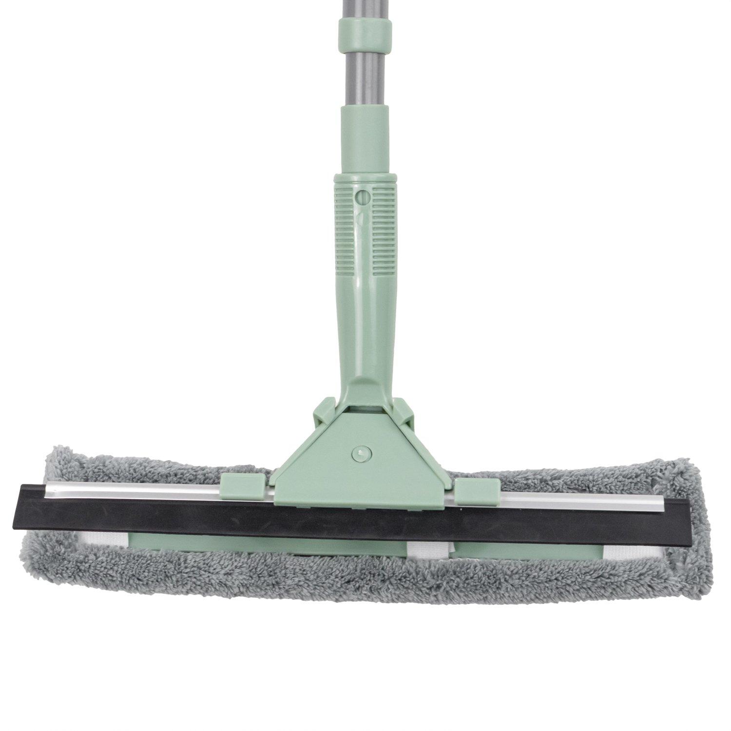 Grey - JVL - JVL Extendable Microfibre Window Cleaner - Grey - 4