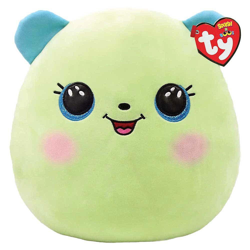 Ty  Squish-A-Boo 14 Inch - Clover Bear - Merchandise