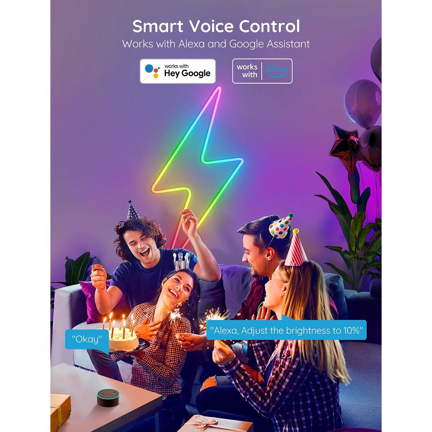 Multi - GOVEE - RGBIC Neon LED Rope Light - 3