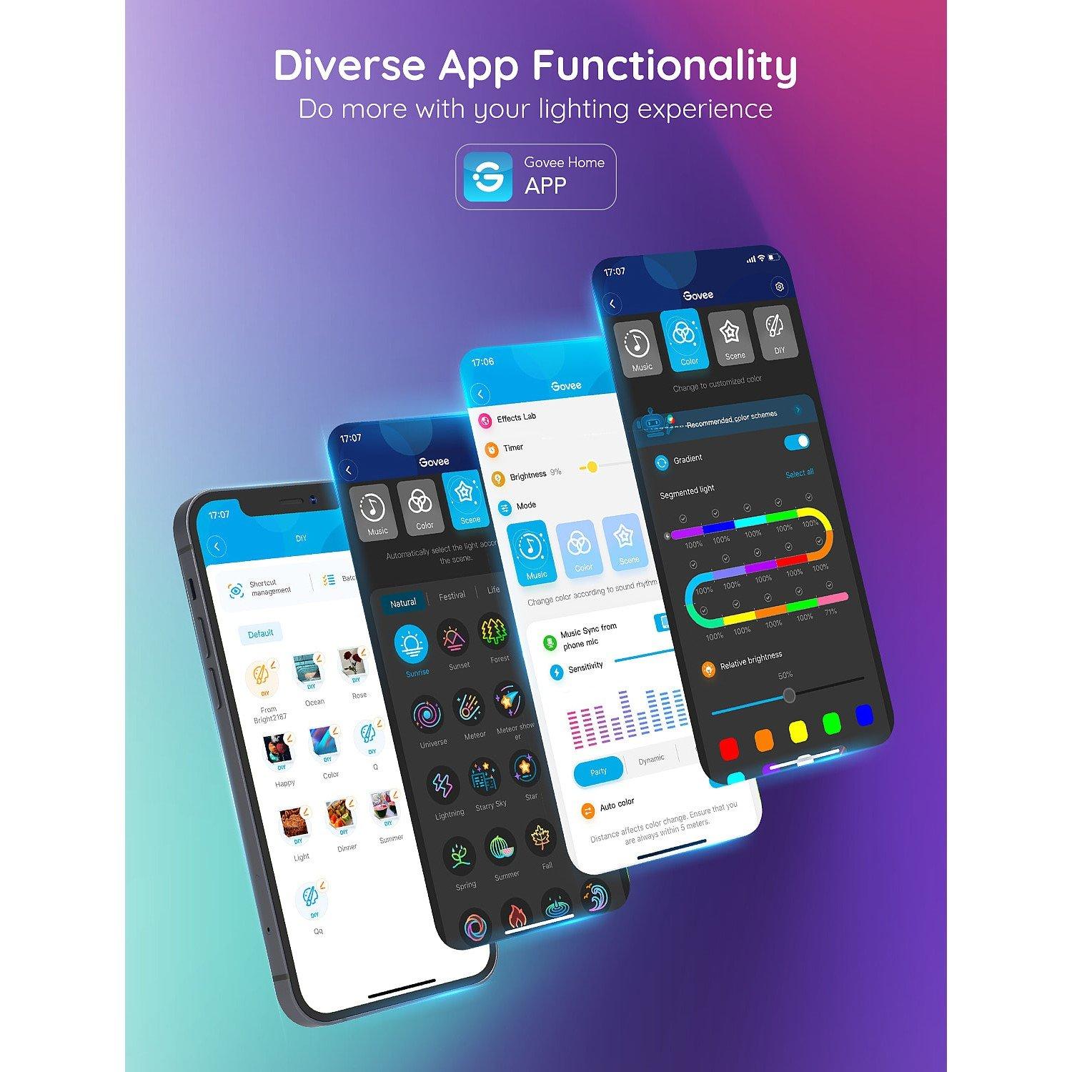 Multi - GOVEE - RGBIC Neon LED Rope Light - 4