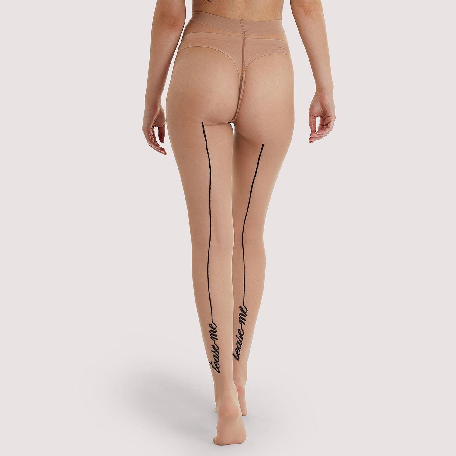 Cream - Playful Promises - Tease Me Tights - 2