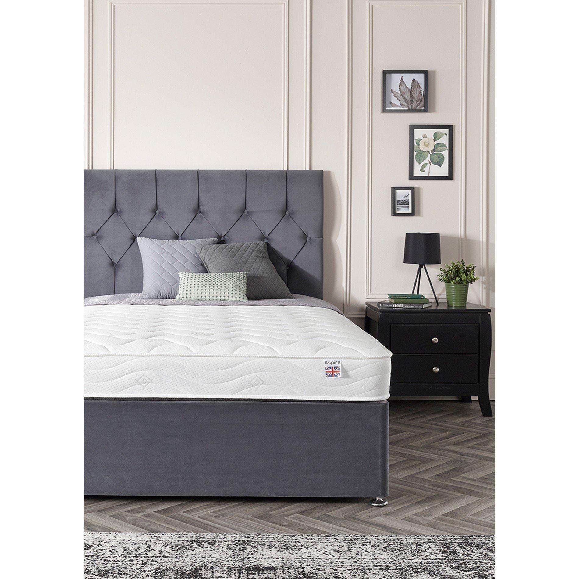 White - Aspire - Aspire Foam Rolled Mattress - 2