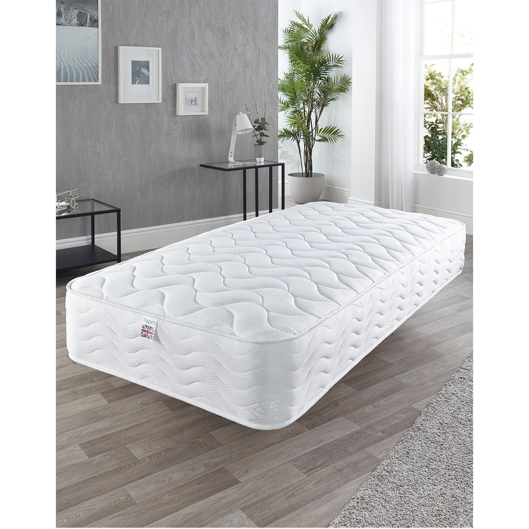 White - Aspire - Aspire Foam Rolled Mattress - 7