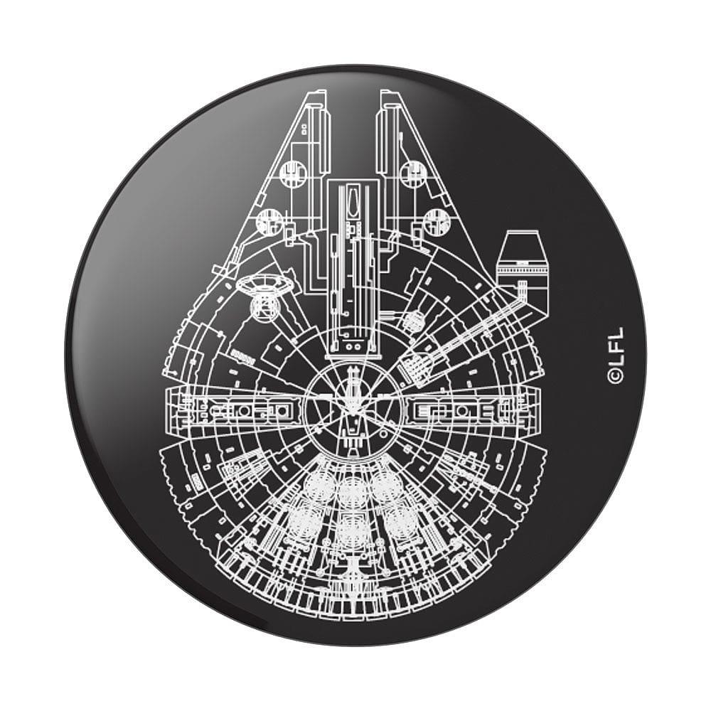 Merchandise - PopSockets - Millenium Falcon Aluminium - 4