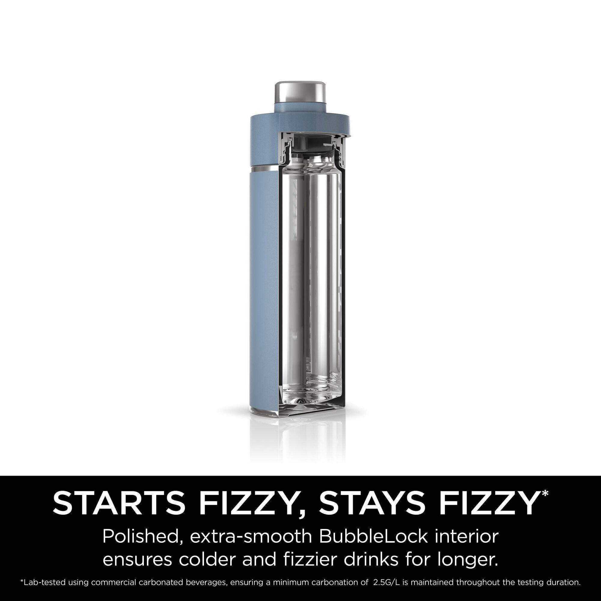 Blue - Ninja - Thirsti 530 ml Travel Bottle – Blue DW1801EUUKBL - 9