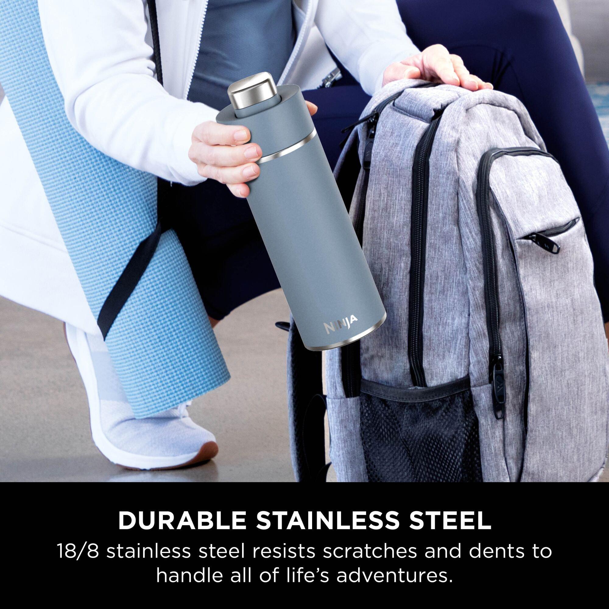 Blue - Ninja - Thirsti 530 ml Travel Bottle – Blue DW1801EUUKBL - 10