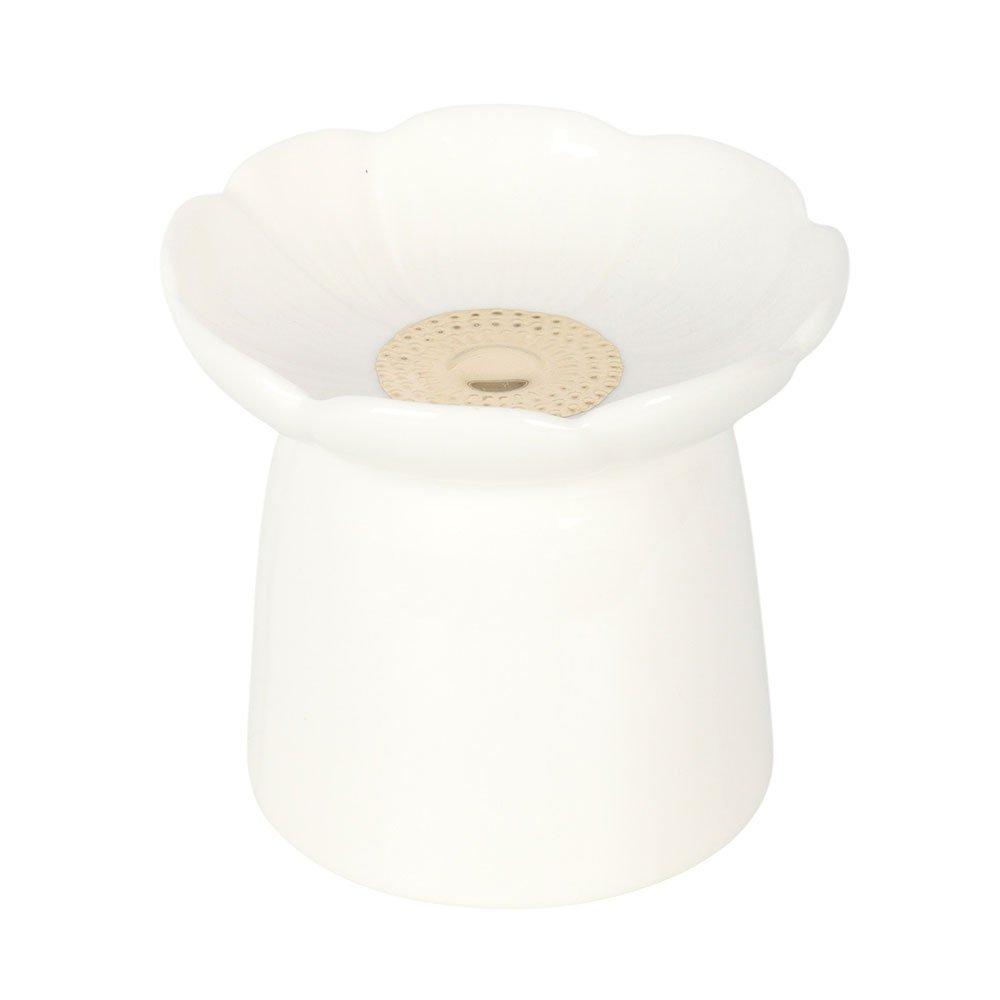 White - Something Different - Peony Oil Burner and Wax Warmer - 4