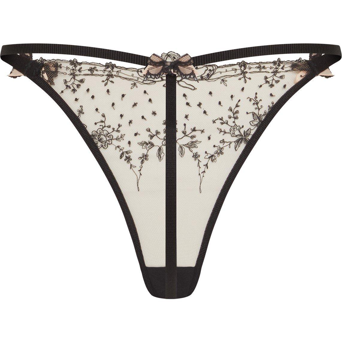 Black/Sand - Agent Provocateur - GRAICE Thong - 2