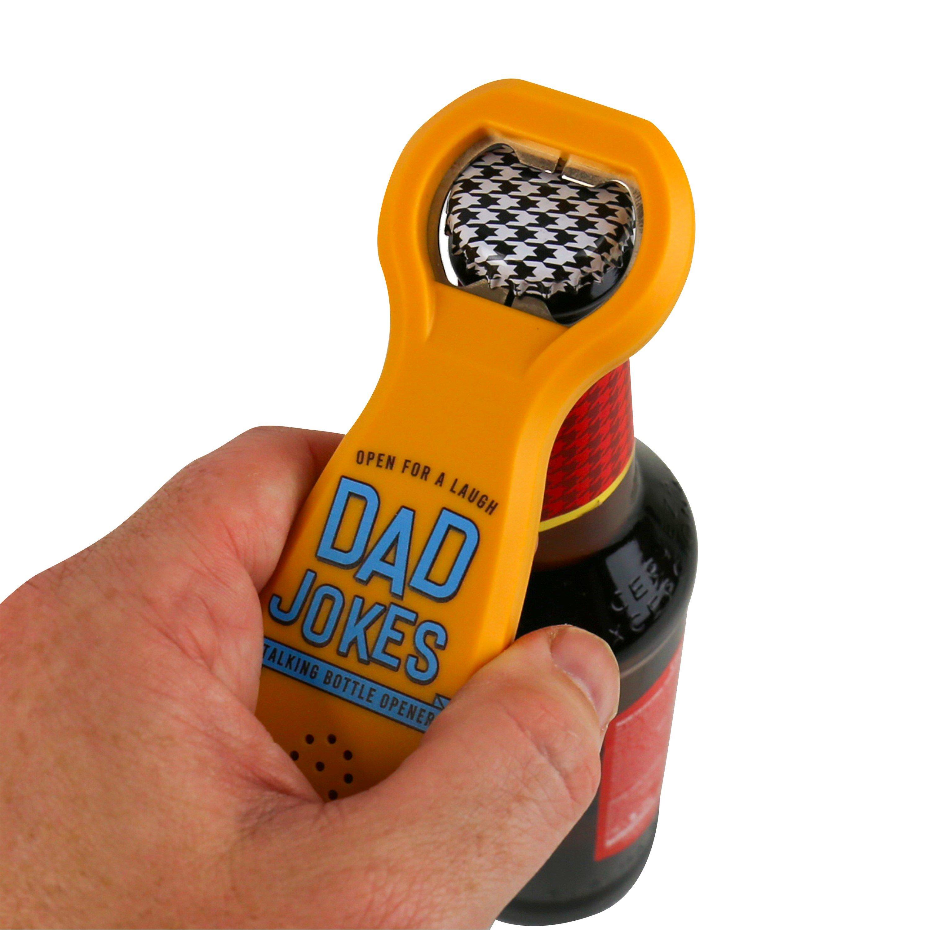 Yellow - Gift Republic - Dad Jokes Talking Bottle Opener - 5