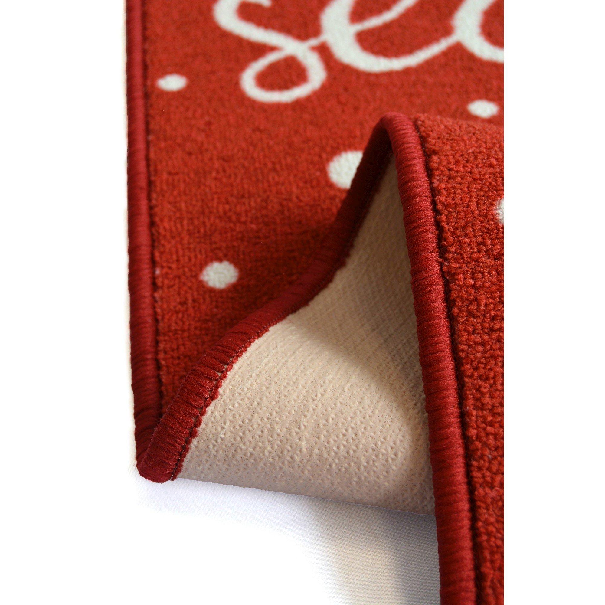 Red - Homemaker - Season Sparkle Festive Runner Red - 4