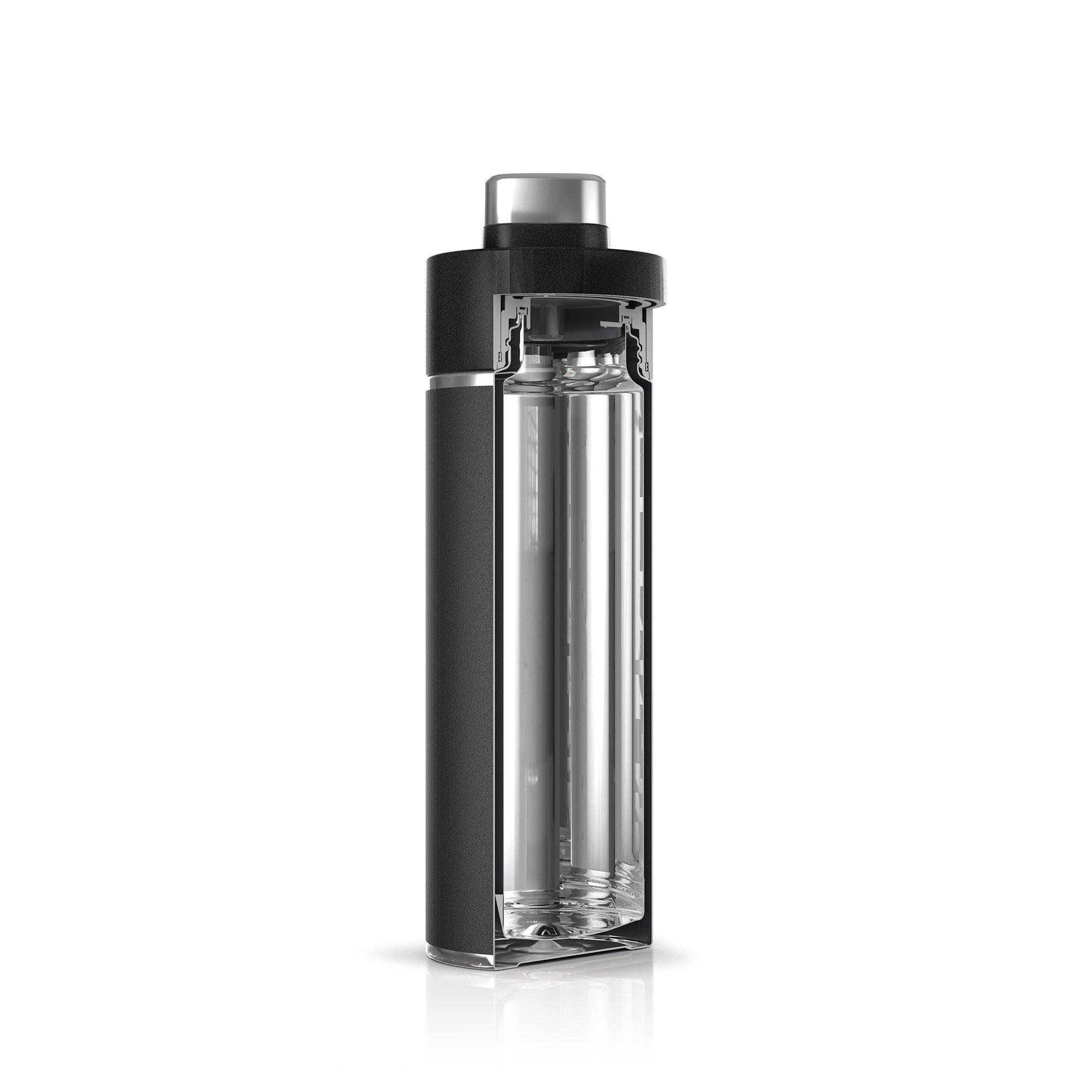 Black - Ninja - Thirsti 530 ml Travel Bottle - 4