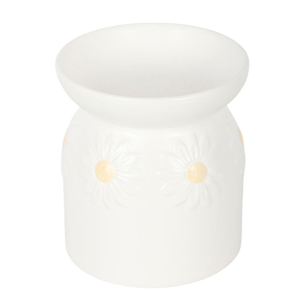 White - Something Different - White Daisy Chain Oil Burner - 2
