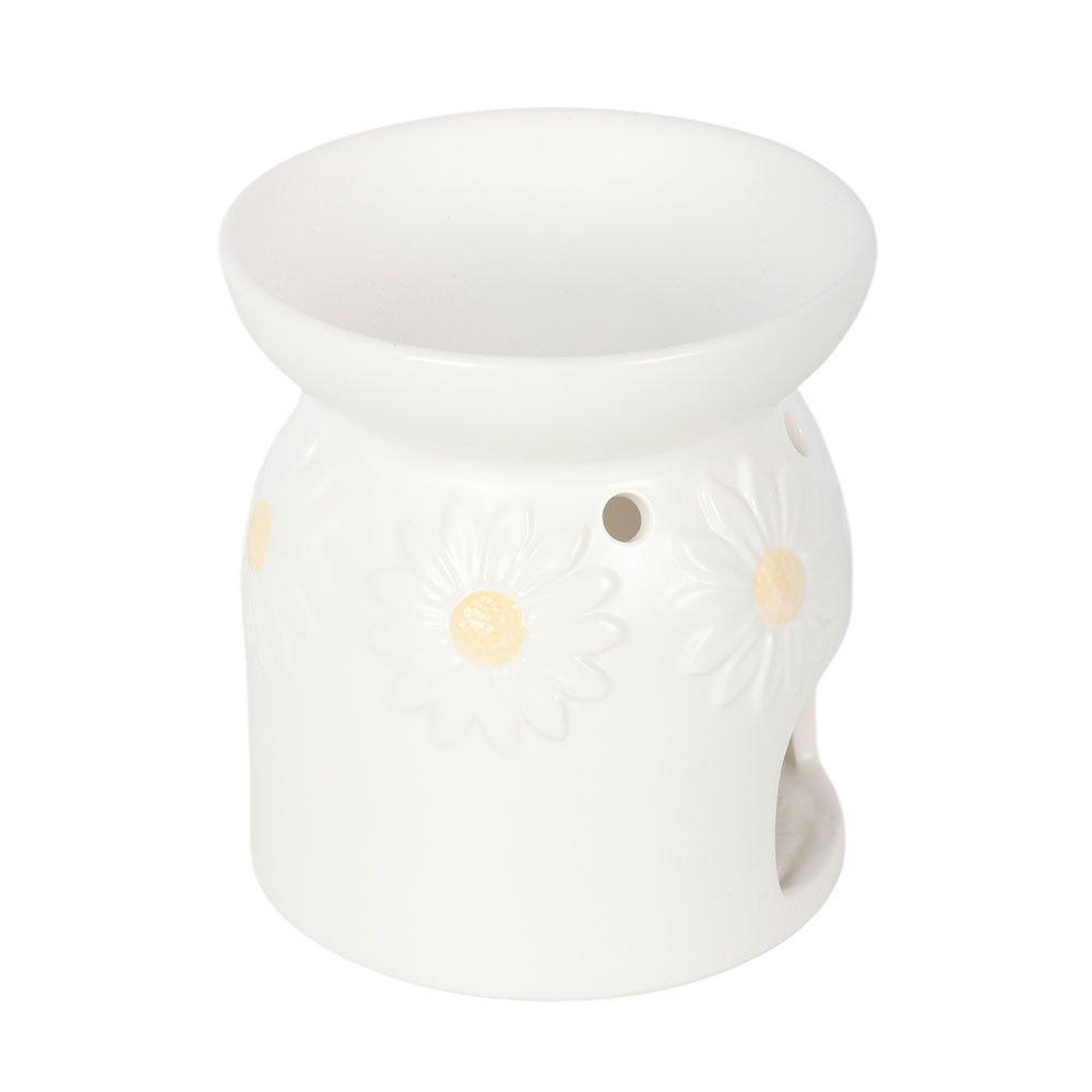 White - Something Different - White Daisy Chain Oil Burner - 3